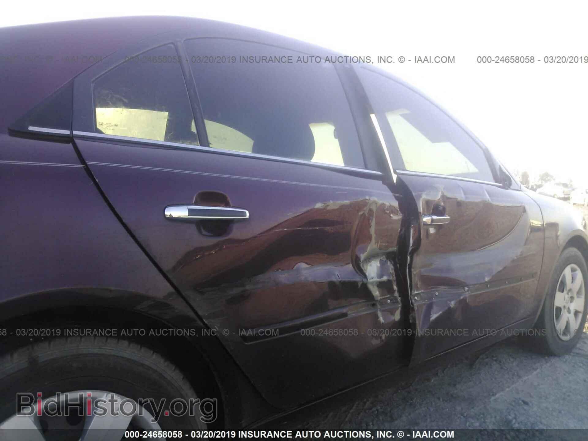 2007 HYUNDAI SONATA - VIN: 5NPET46C57H242513 - Фото 6