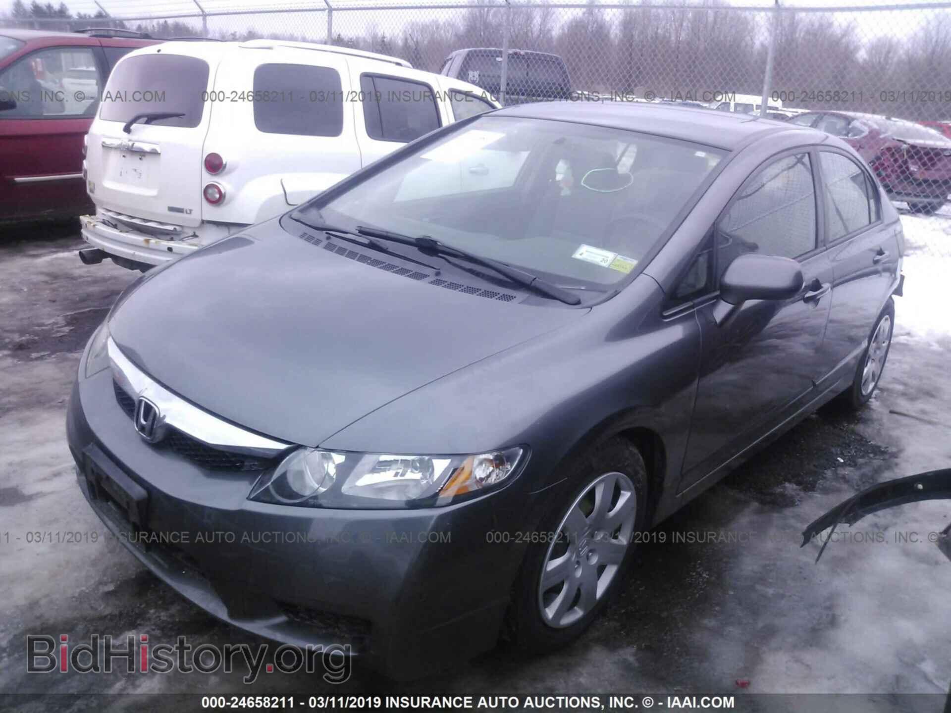 2011 HONDA CIVIC - VIN: 19XFA1F54BE041712 - Фото 2