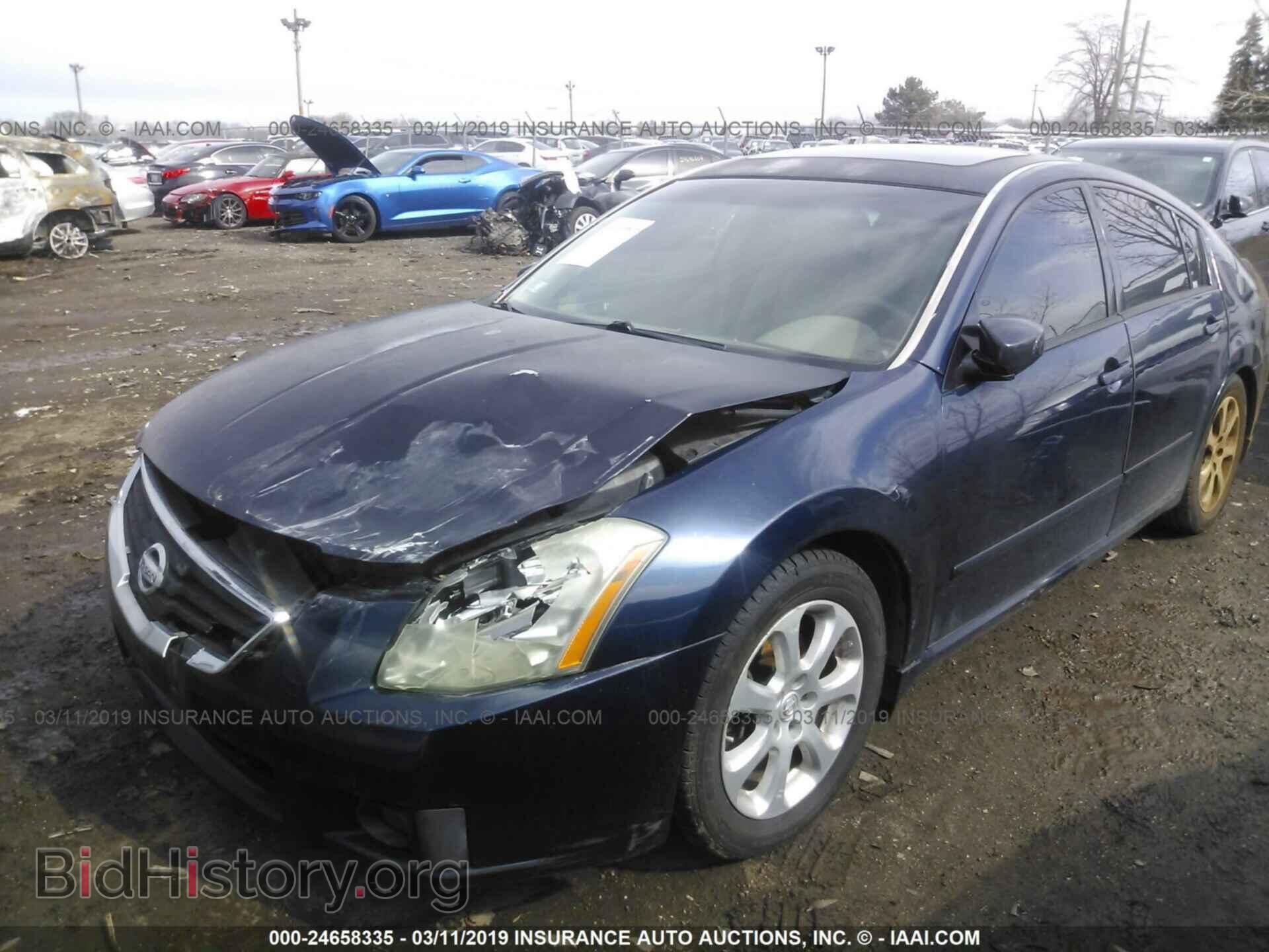 2007 NISSAN MAXIMA - VIN: 1N4BA41E17C804331 - Фото 2