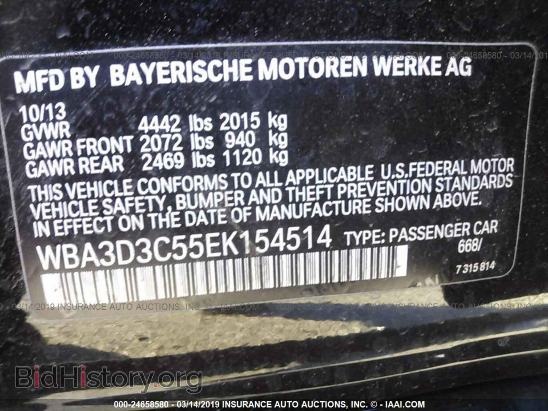2014 BMW 328 - VIN: WBA3D3C55EK154514 - Photo 9