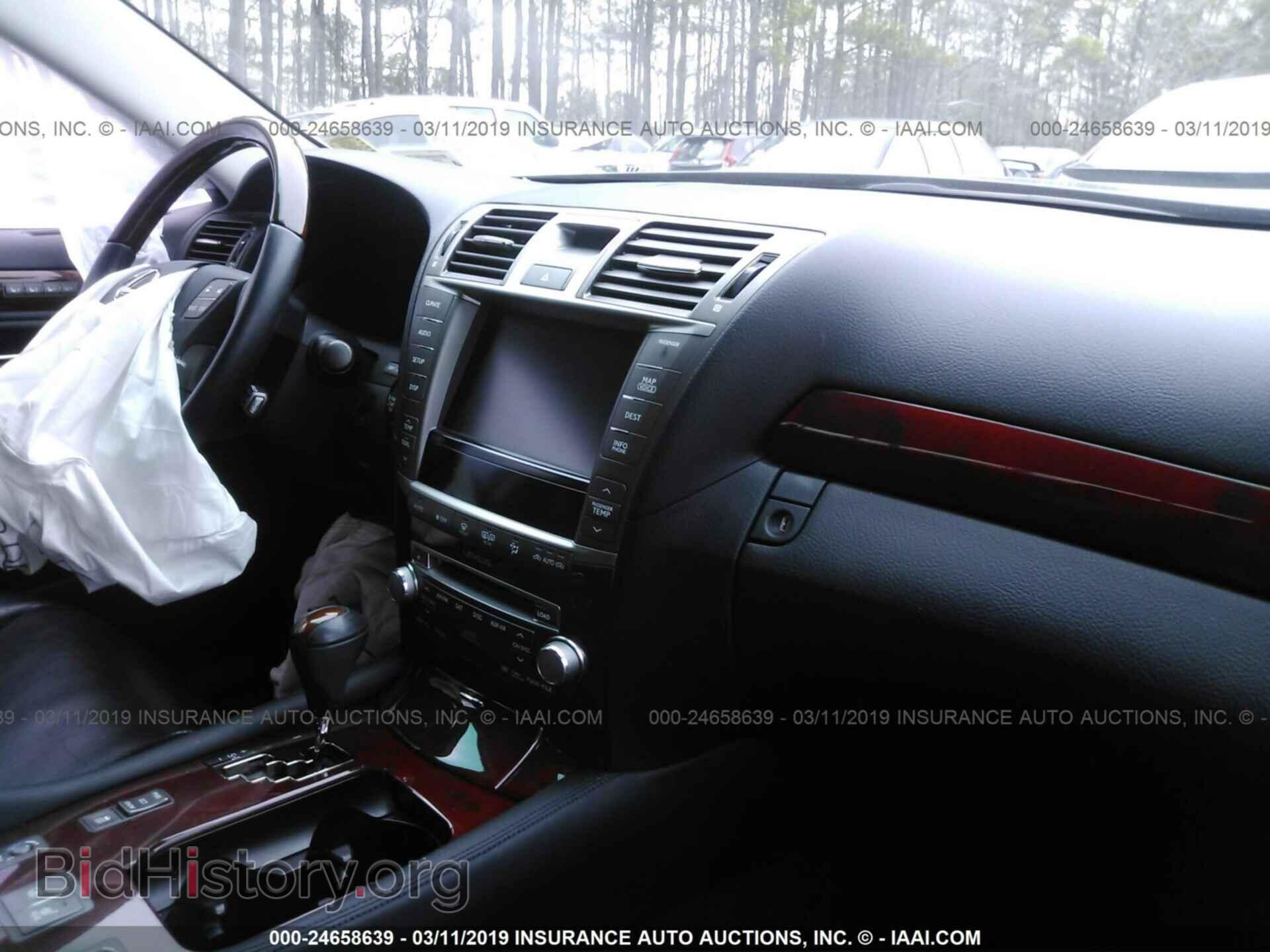 2012 LEXUS LS - VIN: JTHBL5EF5C5112275 - Фото 5