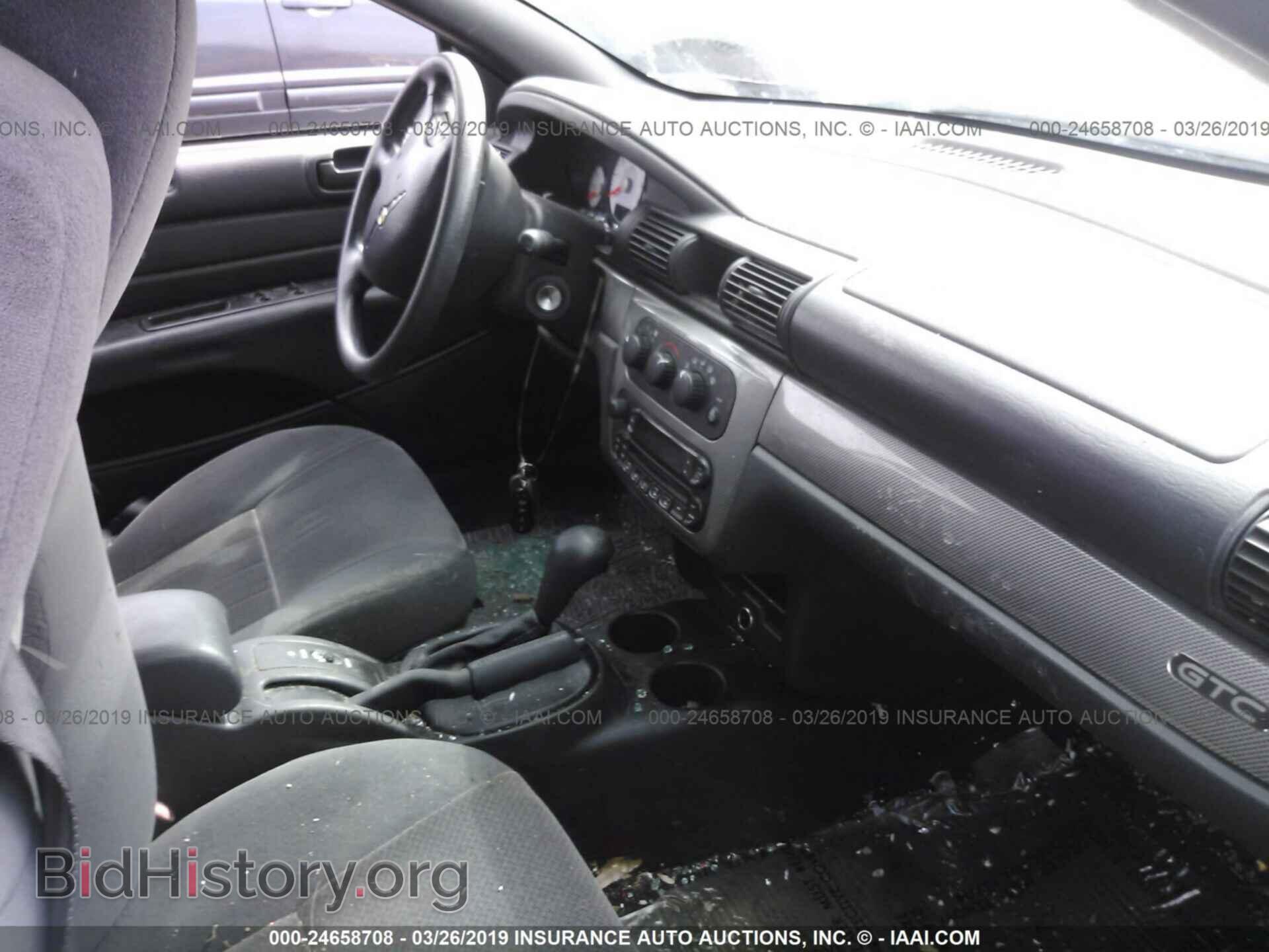 2005 CHRYSLER SEBRING - VIN: 1C3EL75R35N621910 - Фото 5