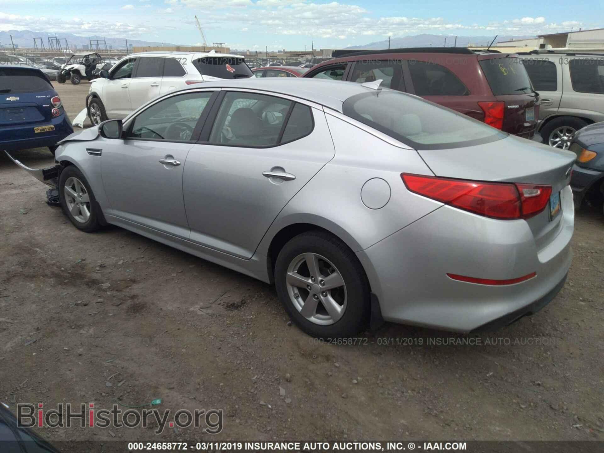 2015 KIA OPTIMA - VIN: 5XXGM4A70FG497791 - Photo 3