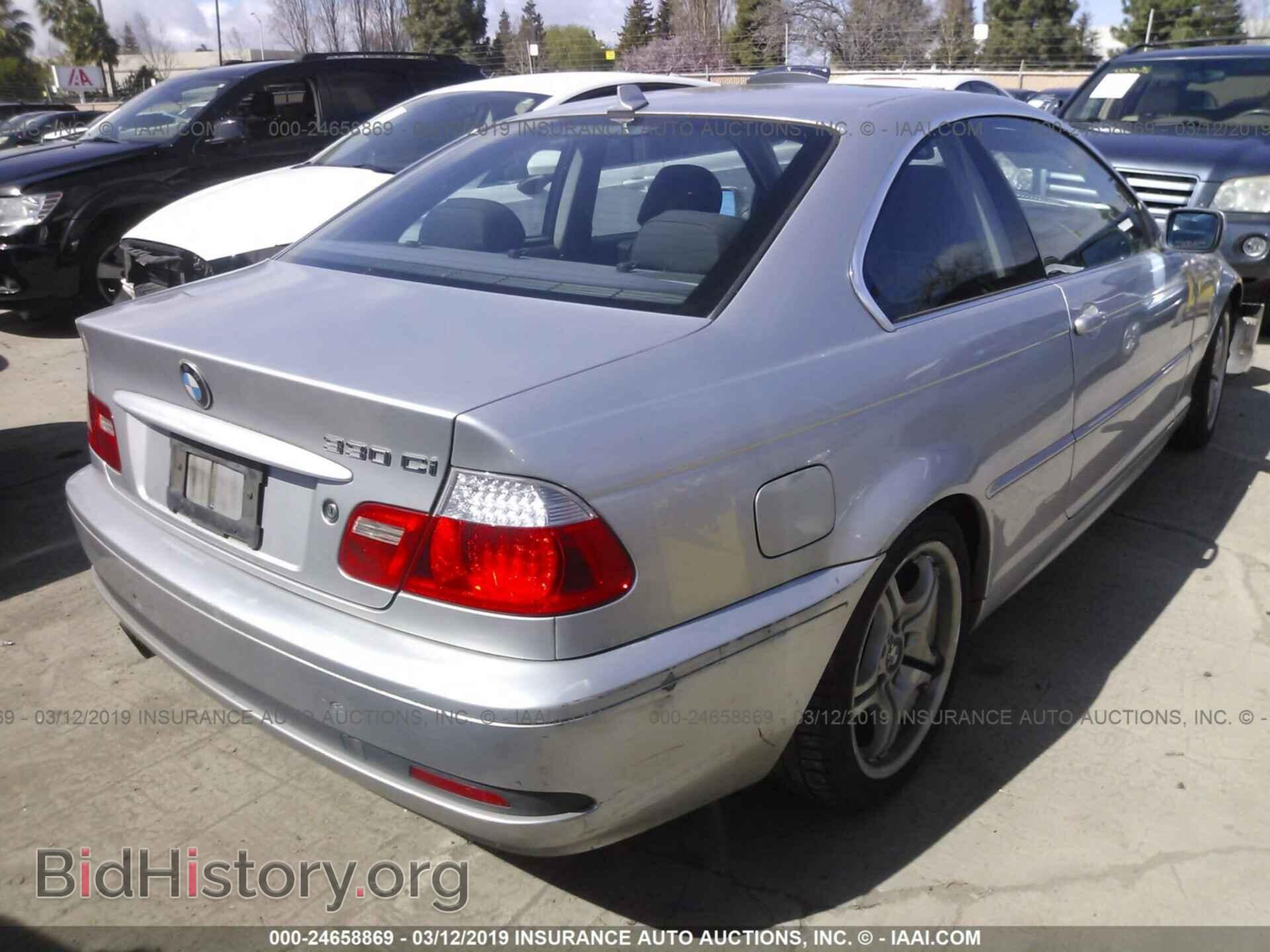 2004 BMW 330 - VIN: WBABD53444PD97282 - Фото 4