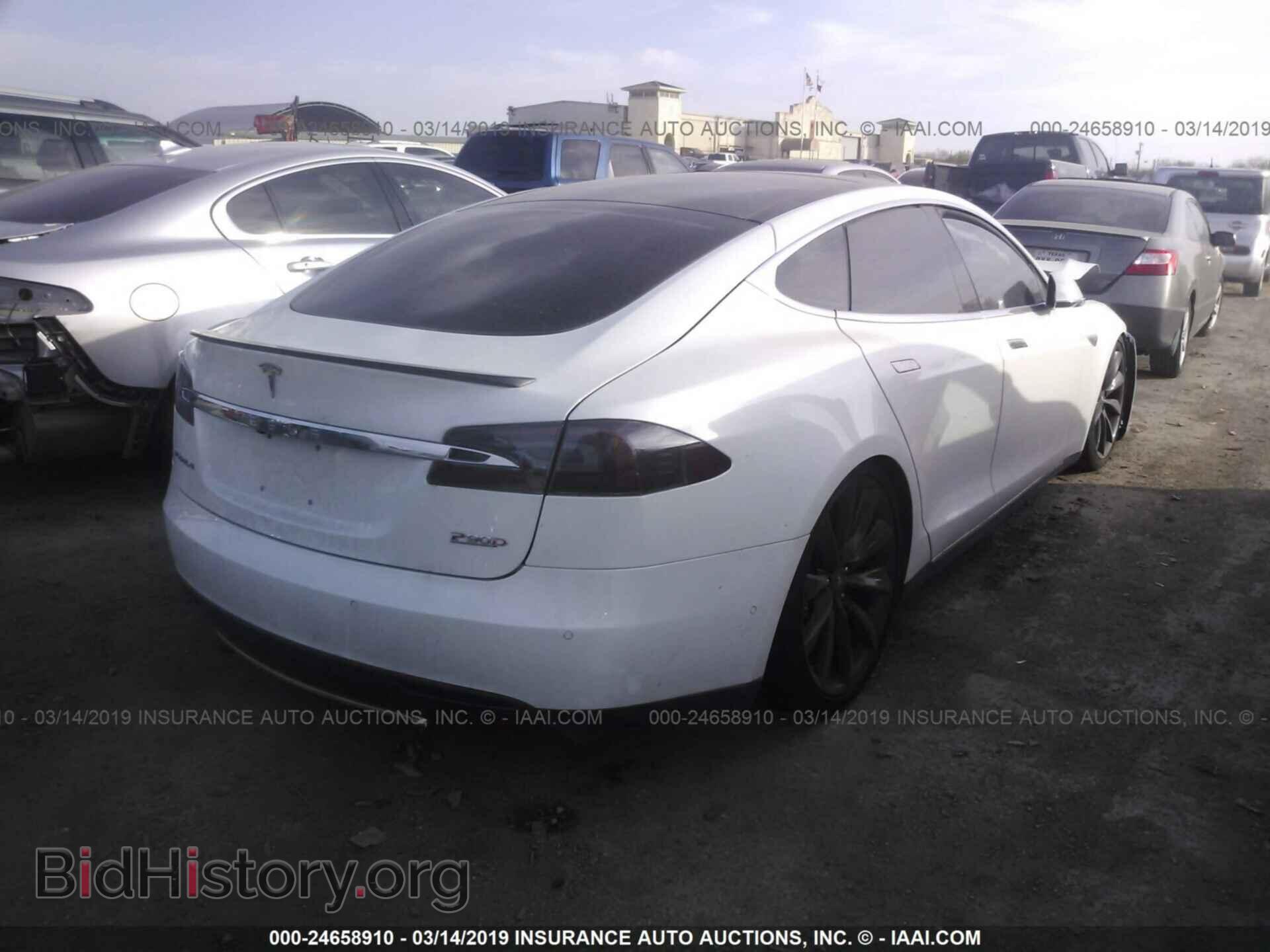 2015 TESLA MODEL S - VIN: 5YJSA1E41FF105261 - Photo 4