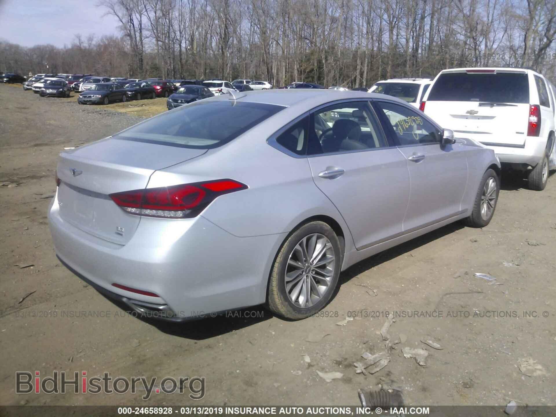 2017 GENESIS G80 - VIN: KMHGN4JE1HU202055 - Фото 4