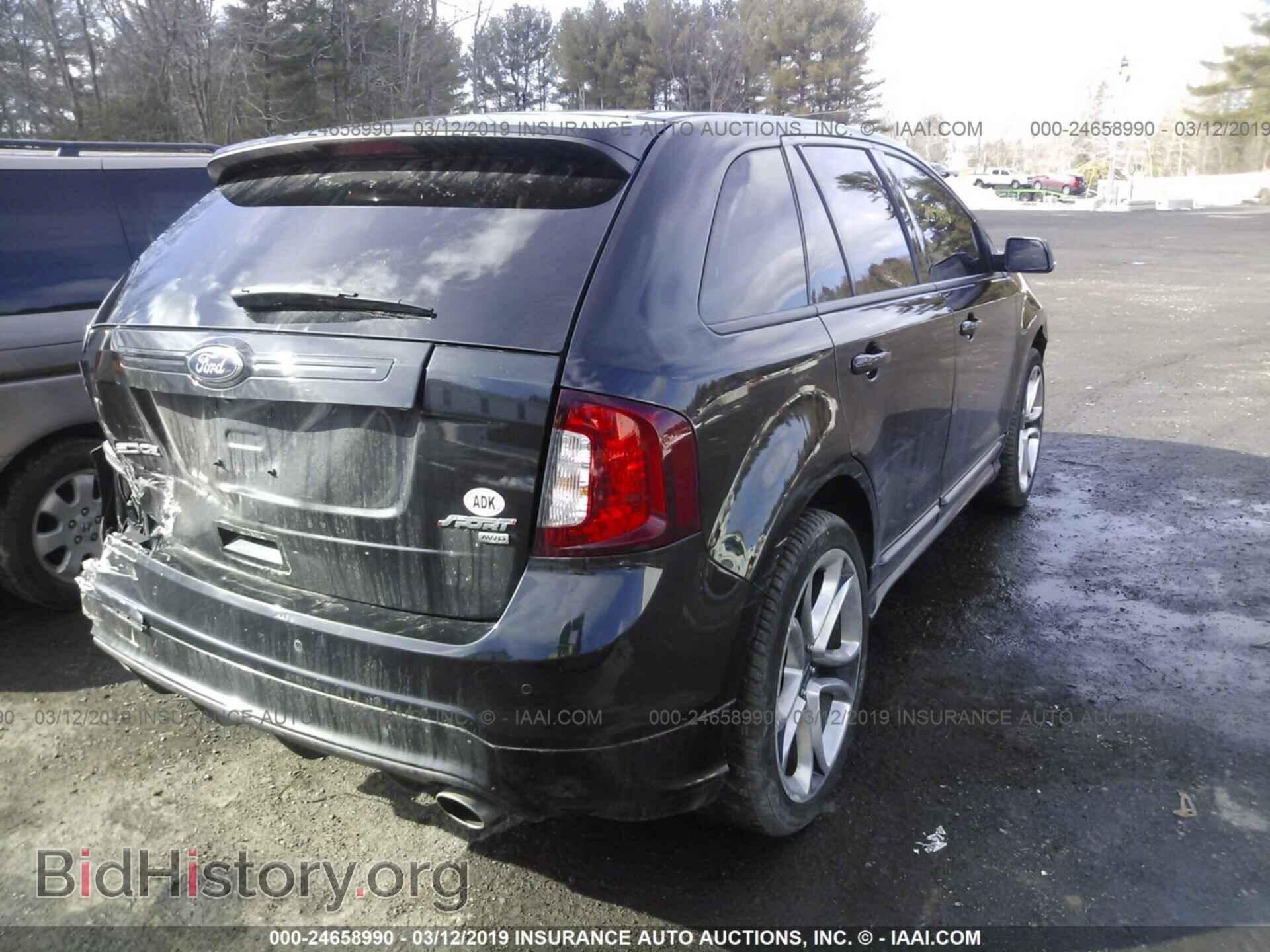 2014 FORD EDGE - VIN: 2FMDK4AK0EBB29053 - Фото 4