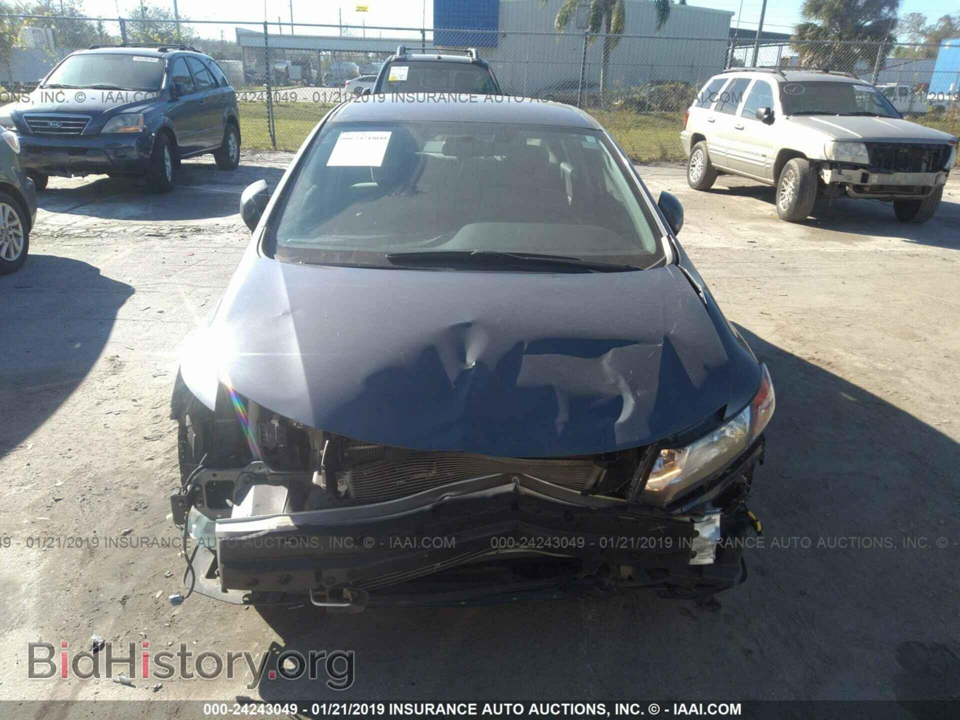 2012 HONDA CIVIC - VIN: 19XFB2F52CE033886 - Фото 6