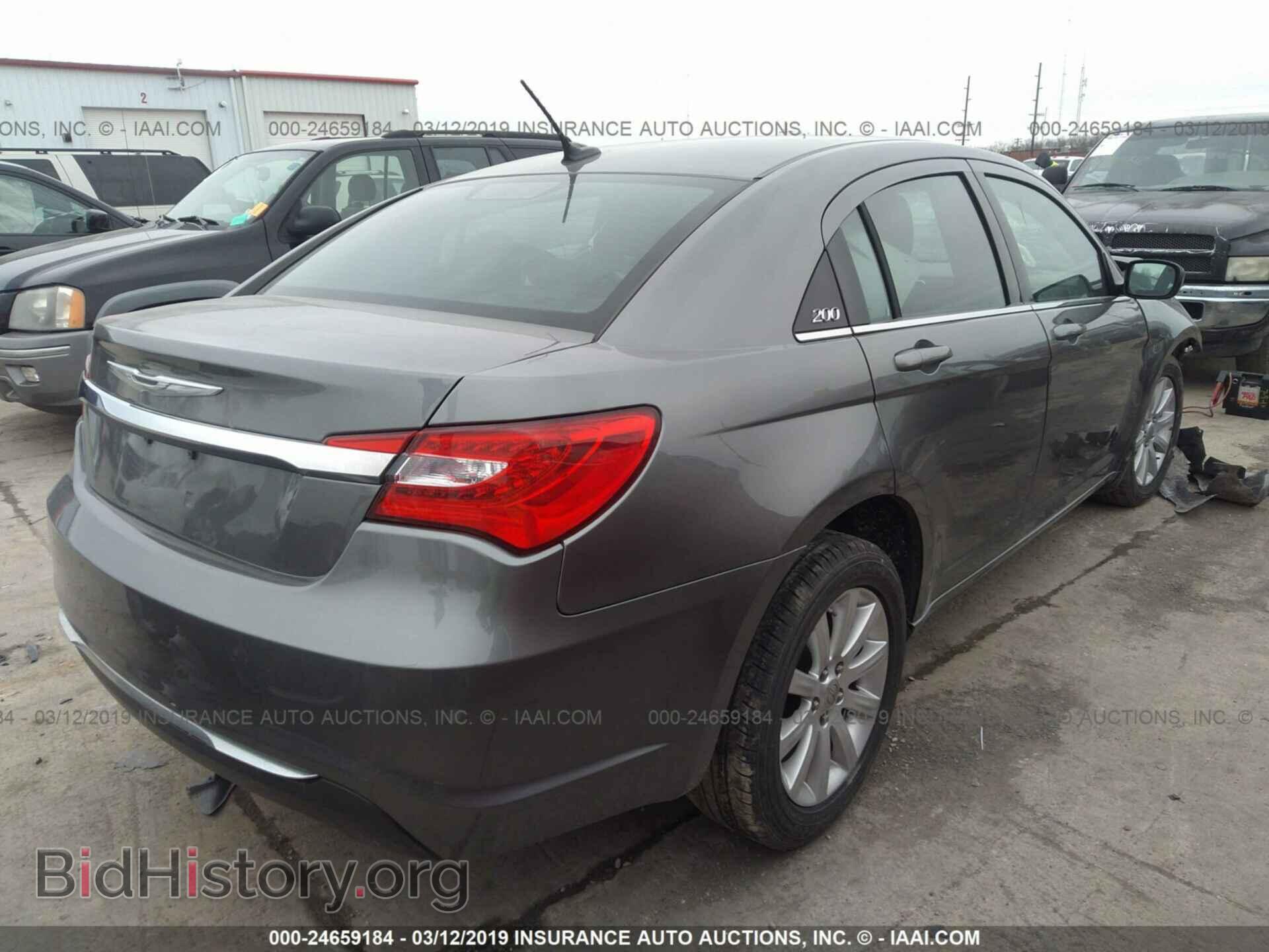 2012 CHRYSLER 200 - VIN: 1C3CCBBBXCN163684 - Фото 4