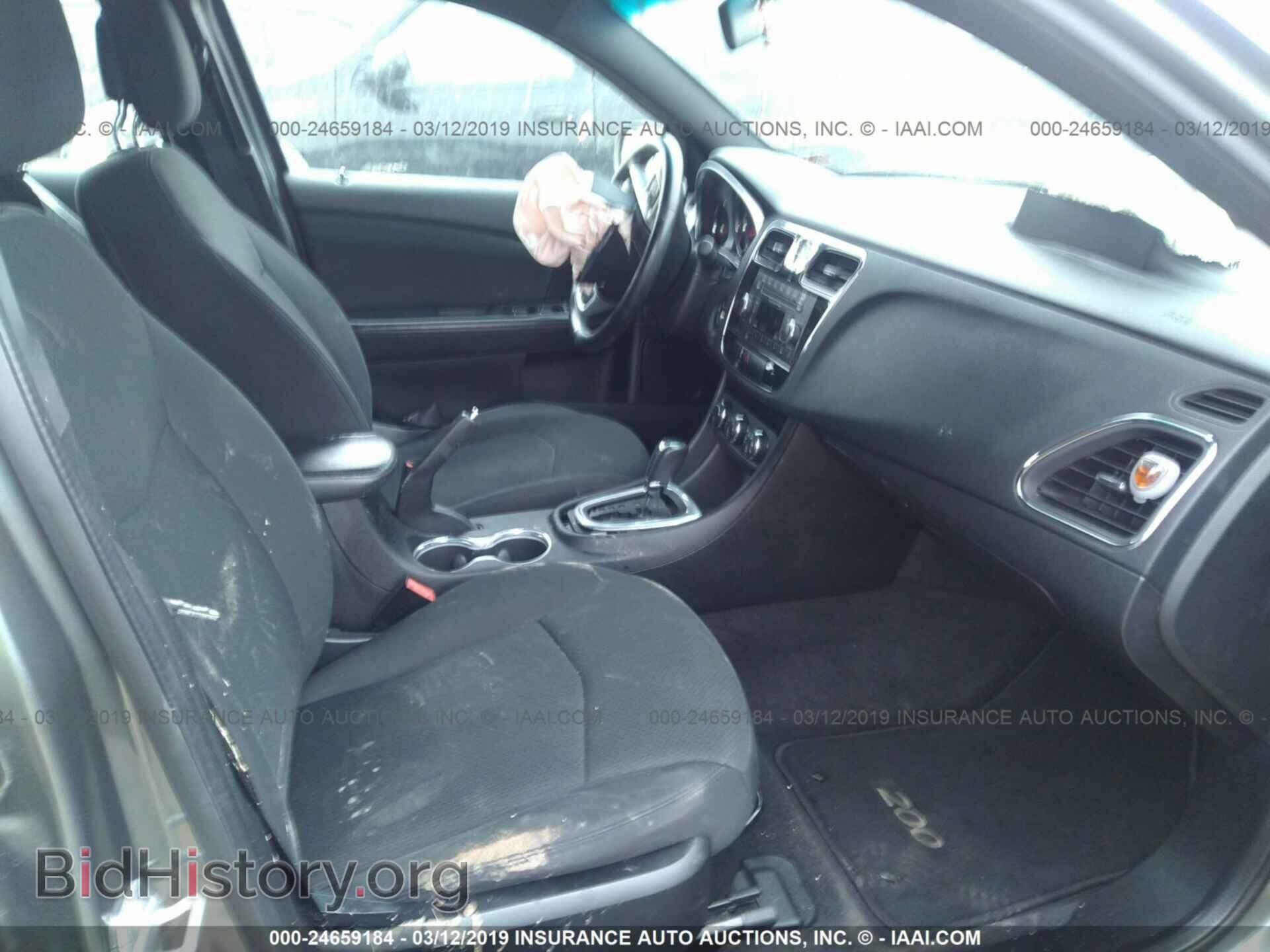 2012 CHRYSLER 200 - VIN: 1C3CCBBBXCN163684 - Фото 5