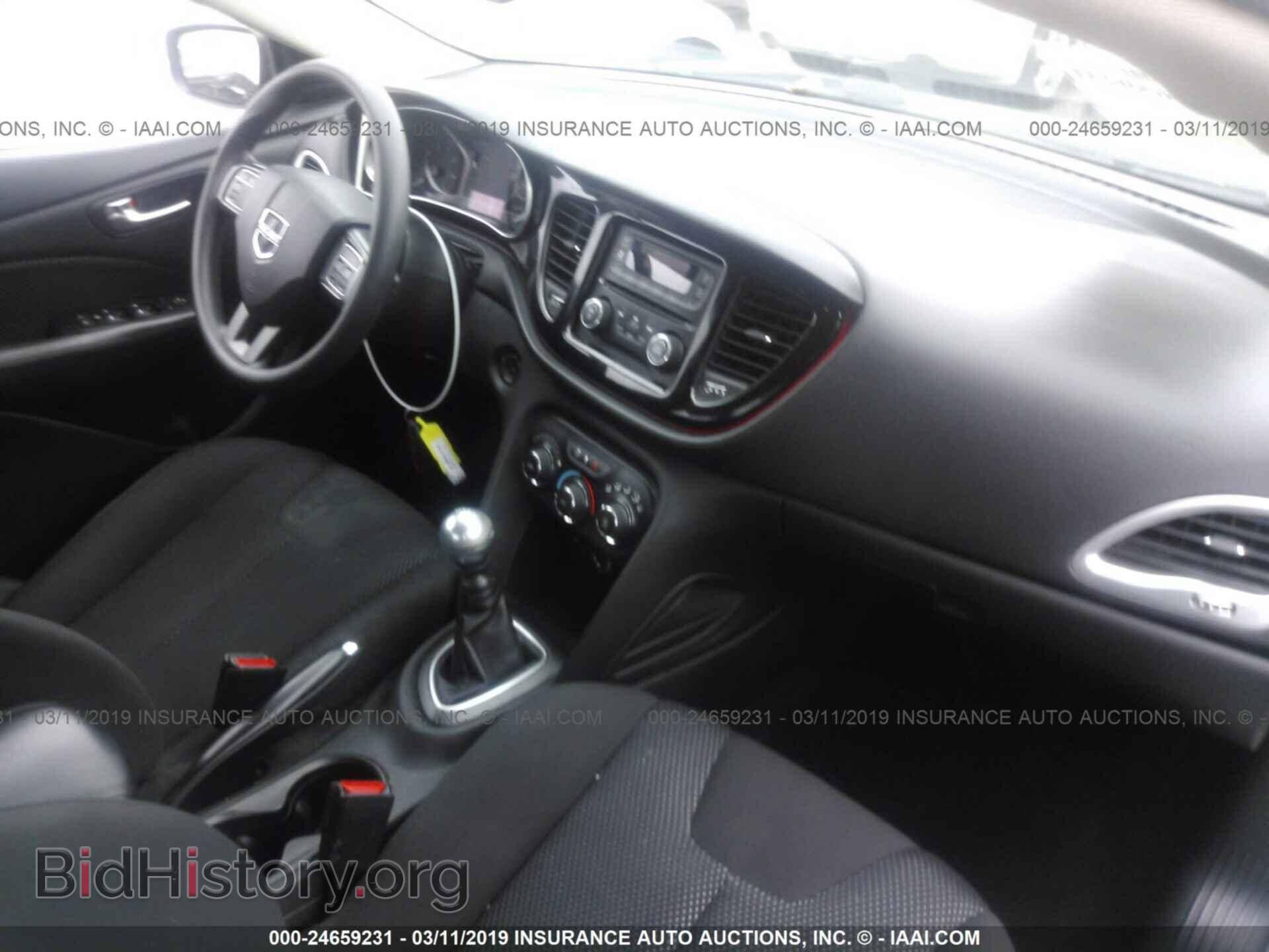 2016 DODGE DART - VIN: 1C3CDFFA9GD819469 - Фото 5