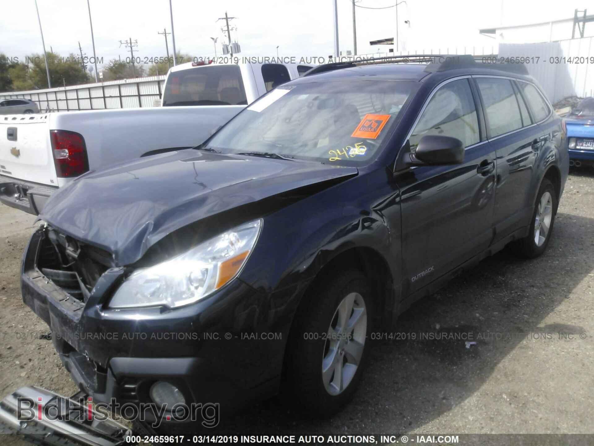 2014 SUBARU OUTBACK - VIN: 4S4BRCAC2E3212425 - Фото 2