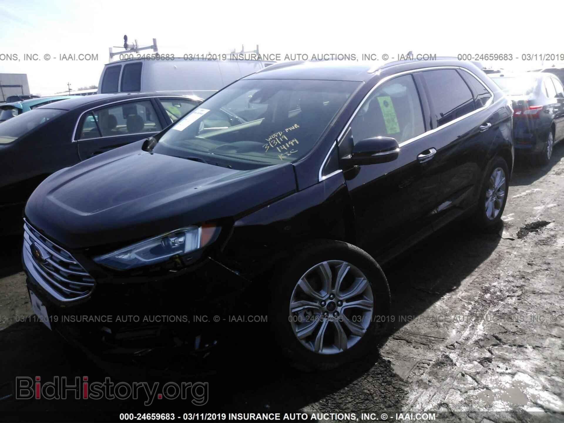 2019 FORD EDGE - VIN: 2FMPK4K92KBB66027 - Фото 2