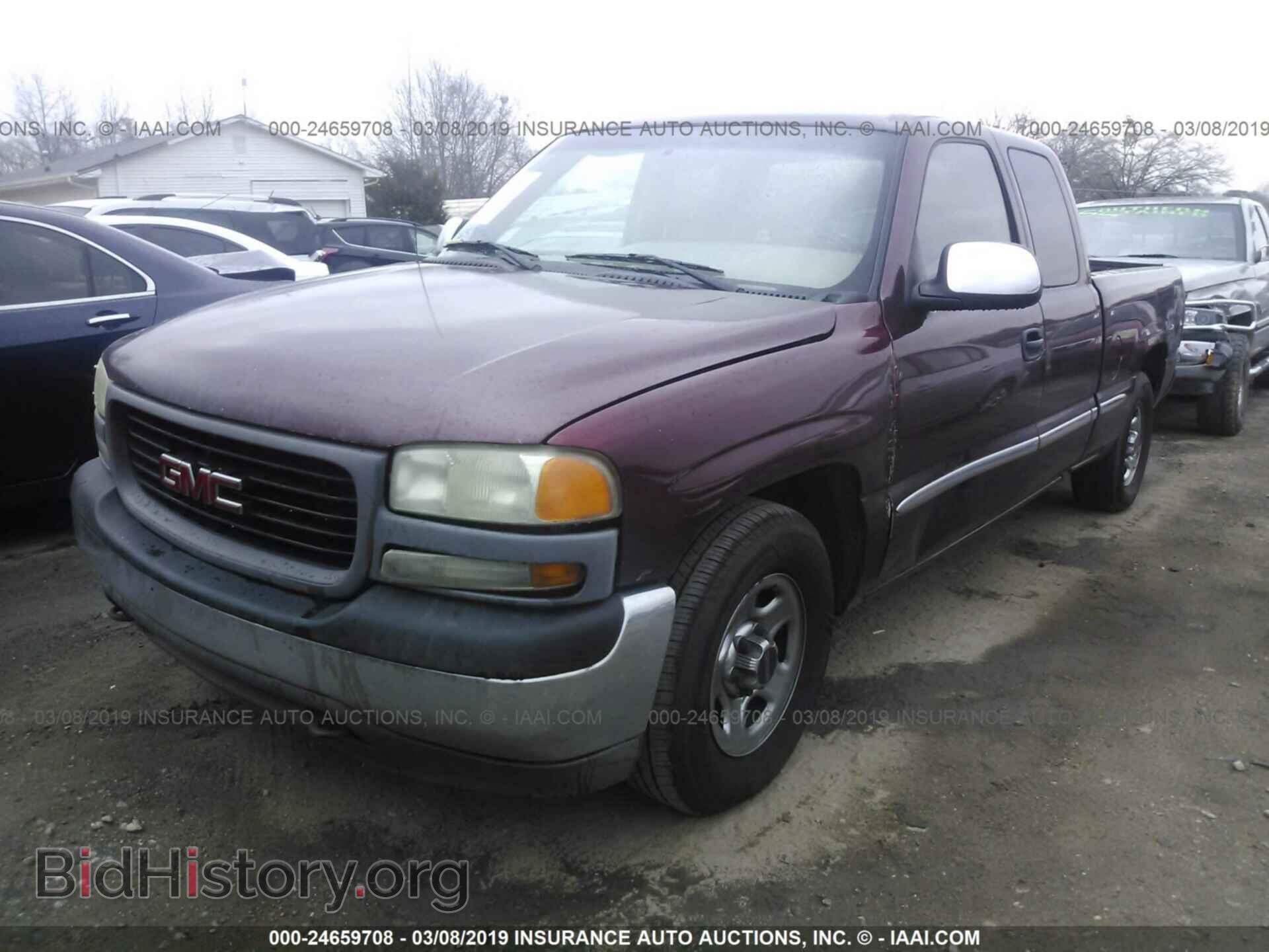 2001 GMC NEW SIERRA - VIN: 2GTEC19VX11286978 - Фото 2