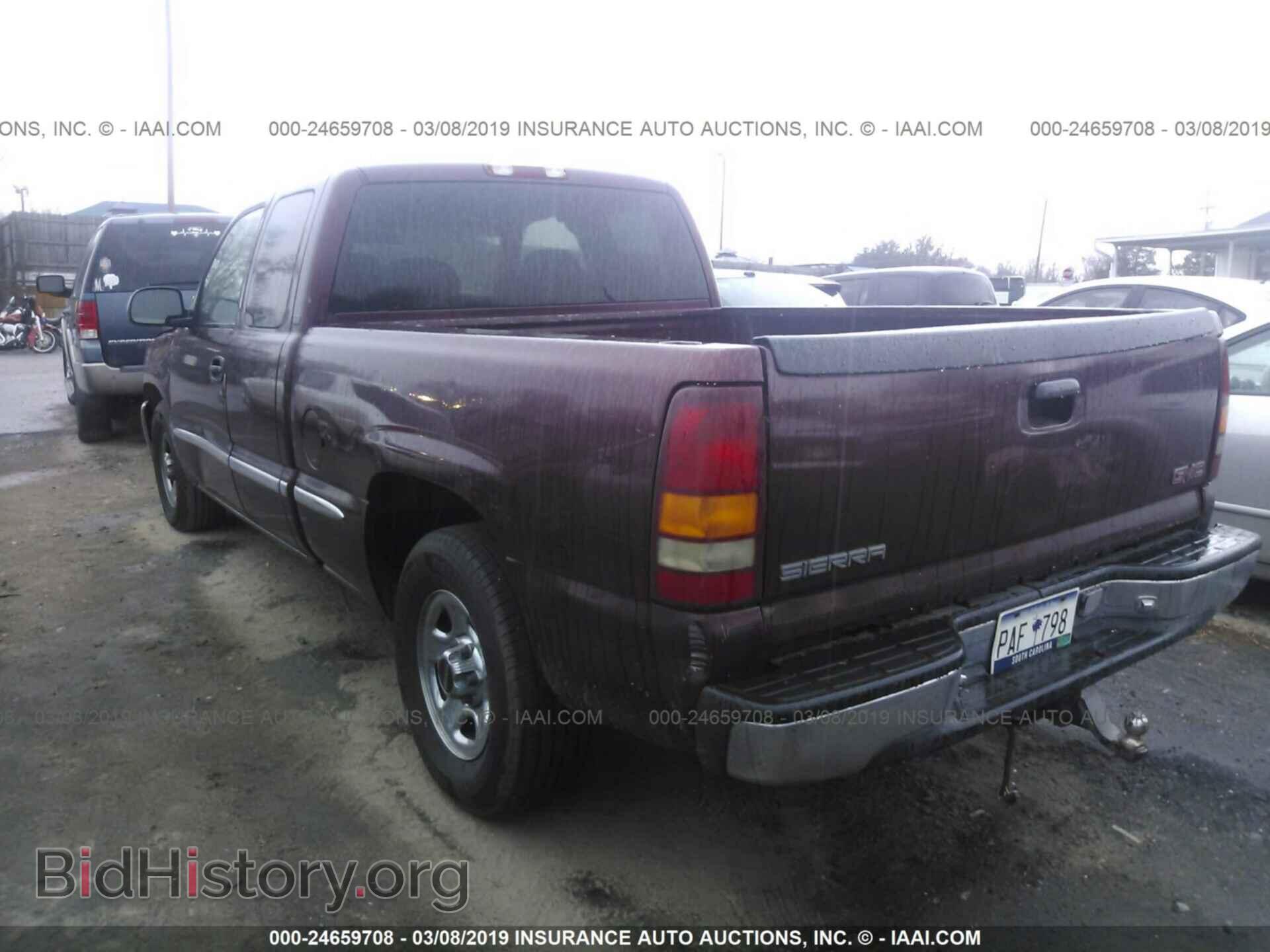 2001 GMC NEW SIERRA - VIN: 2GTEC19VX11286978 - Фото 3