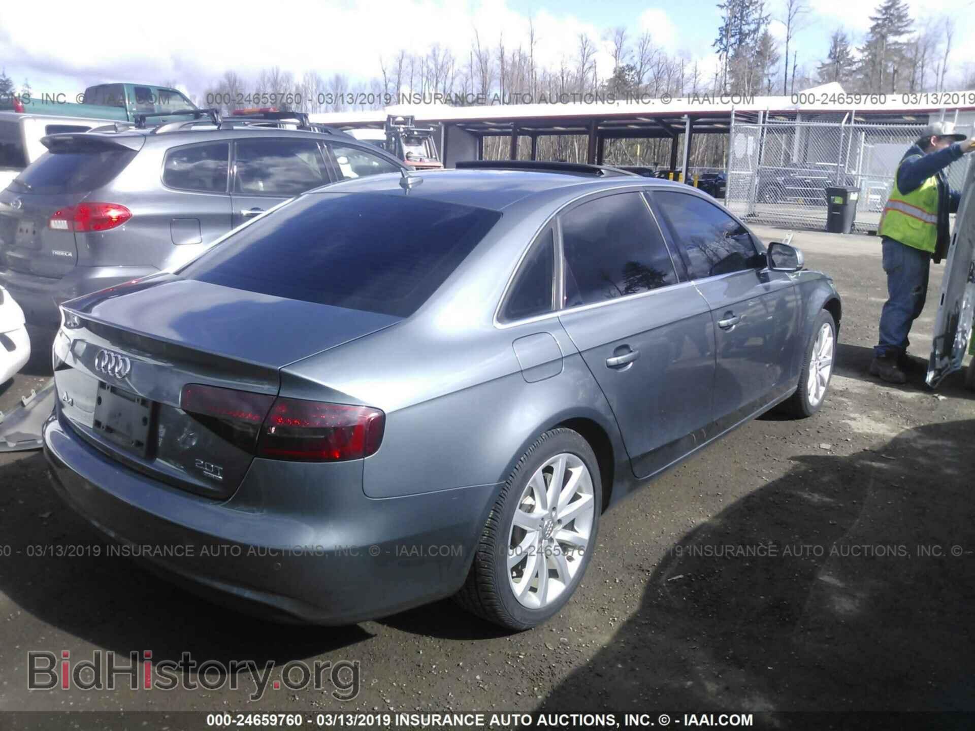 2013 AUDI A4 - VIN: WAUFFAFL5DN033338 - Photo 4
