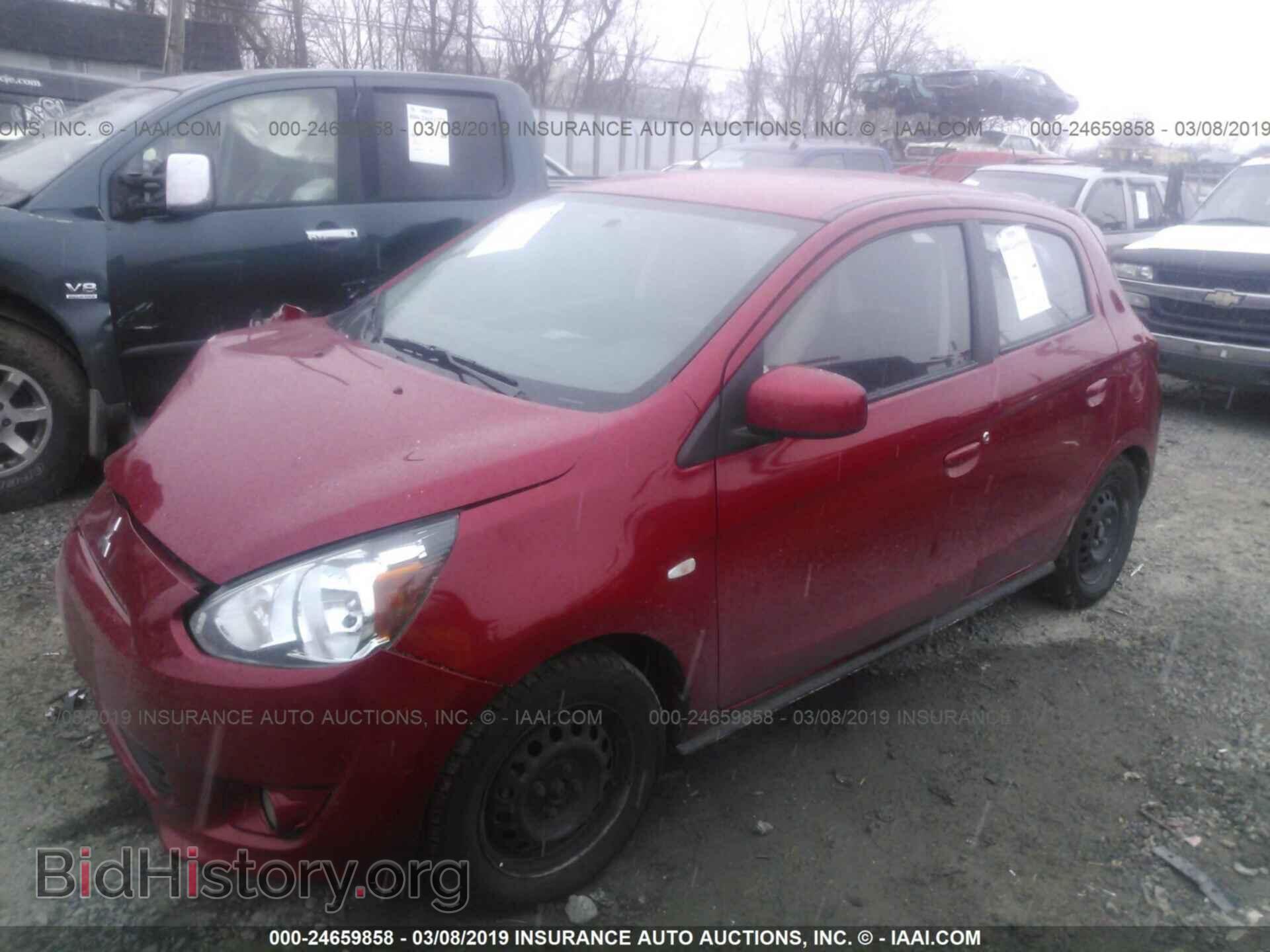2015 MITSUBISHI MIRAGE - VIN: ML32A3HJ9FH033483 - Фото 2