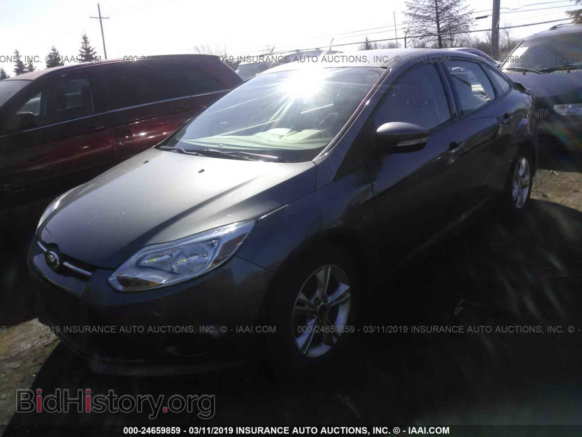 2014 FORD FOCUS - VIN: 1FADP3F27EL195257 - Фото 2