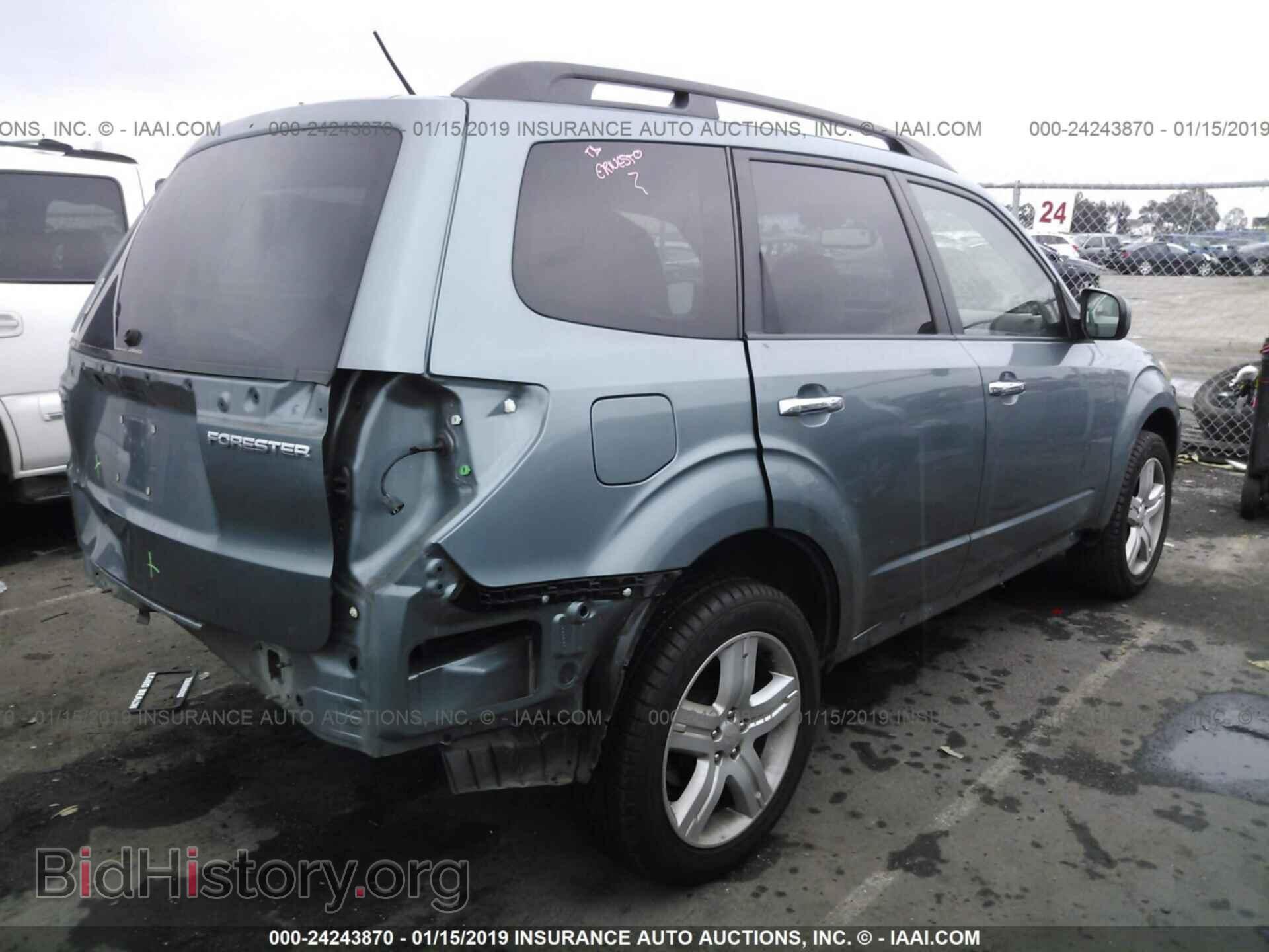 2009 SUBARU FORESTER - VIN: JF2SH63699H794940 - Фото 4