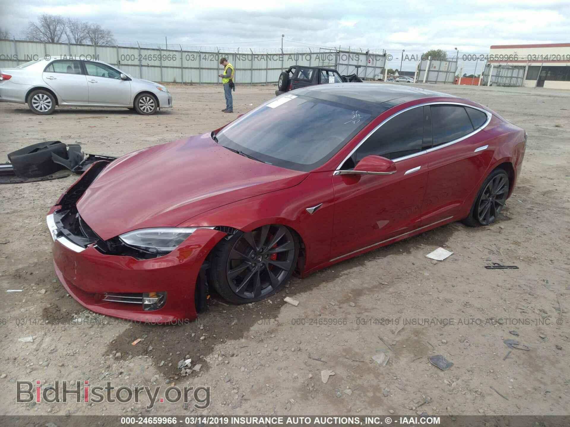 2018 TESLA MODEL S - VIN: 5YJSA1E44JF239707 - Фото 2