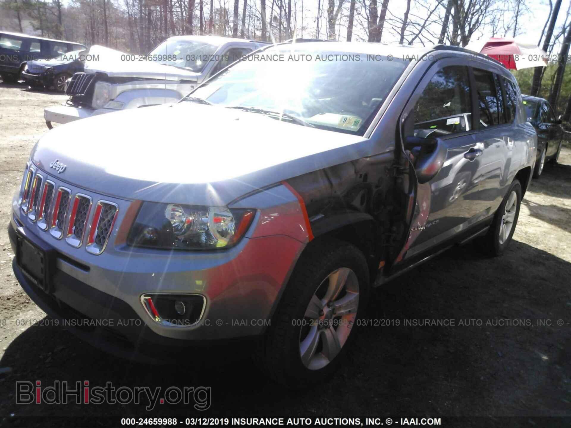 2015 JEEP COMPASS - VIN: 1C4NJDEB8FD304070 - Фото 2