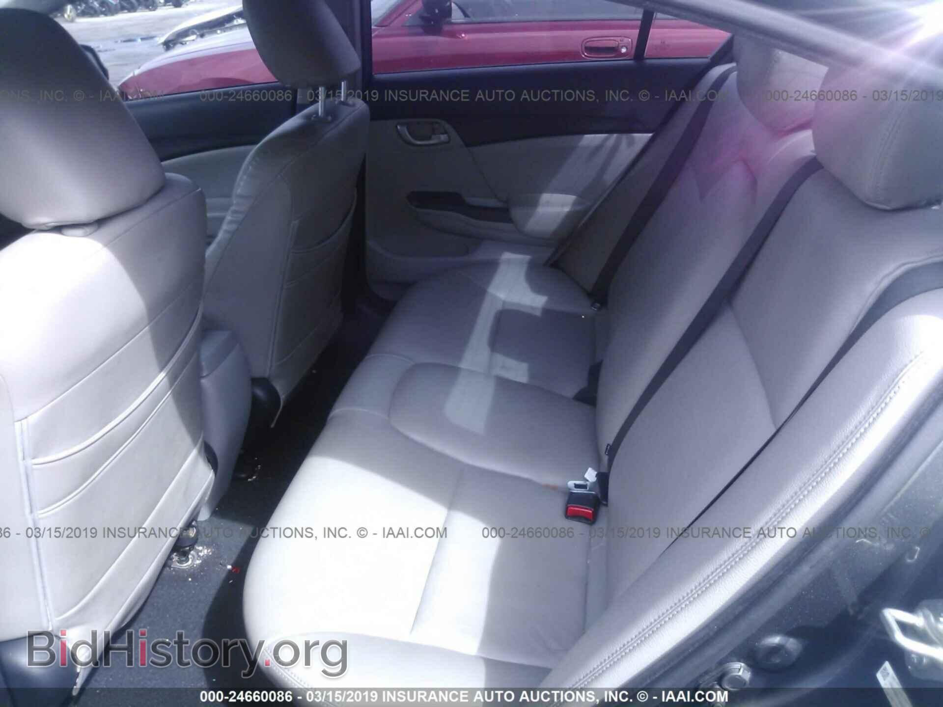 2013 HONDA CIVIC - VIN: 19XFB2F55DE073543 - Фото 8