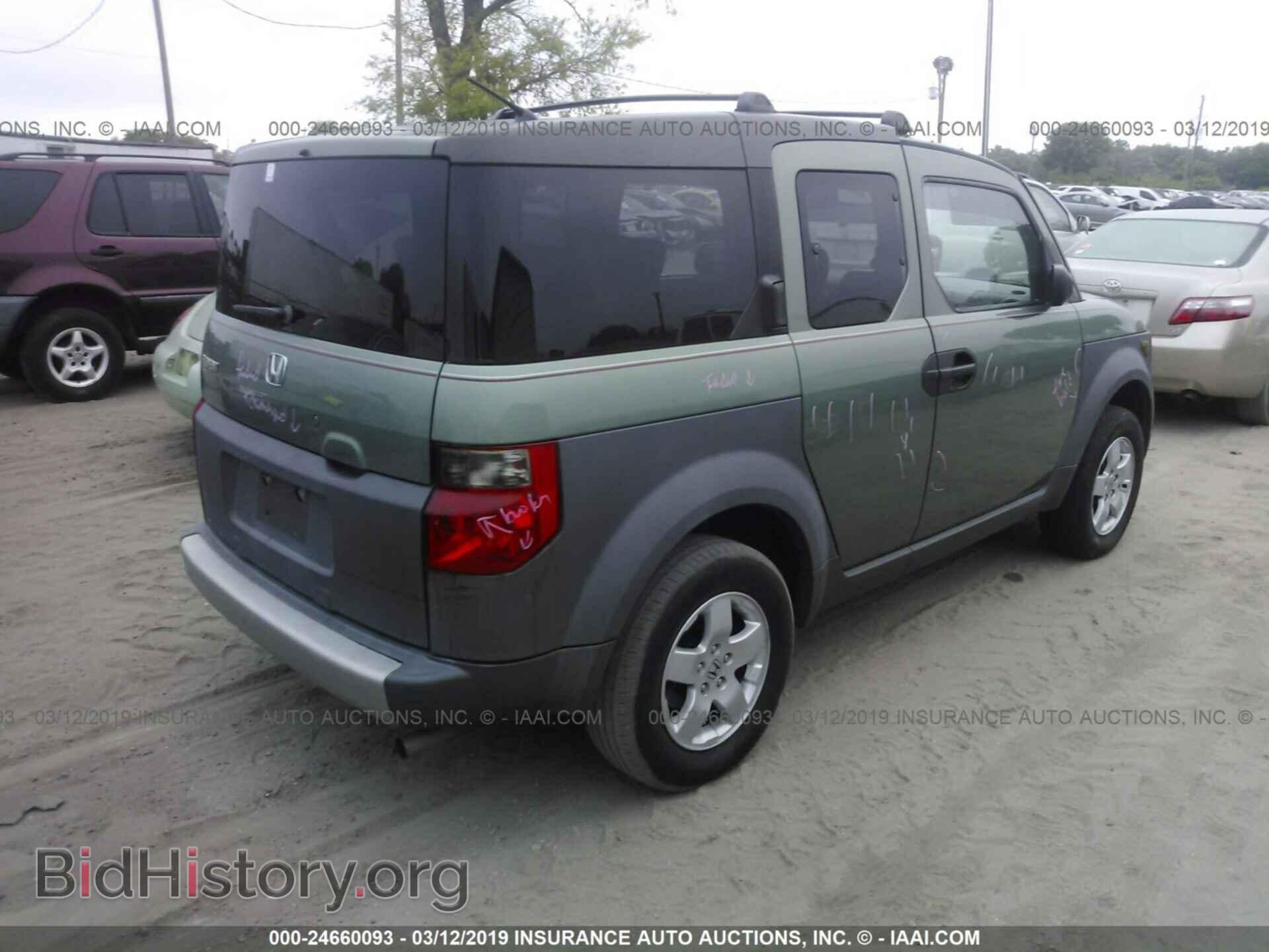 2003 HONDA ELEMENT - VIN: 5J6YH18573L019028 - Фото 4