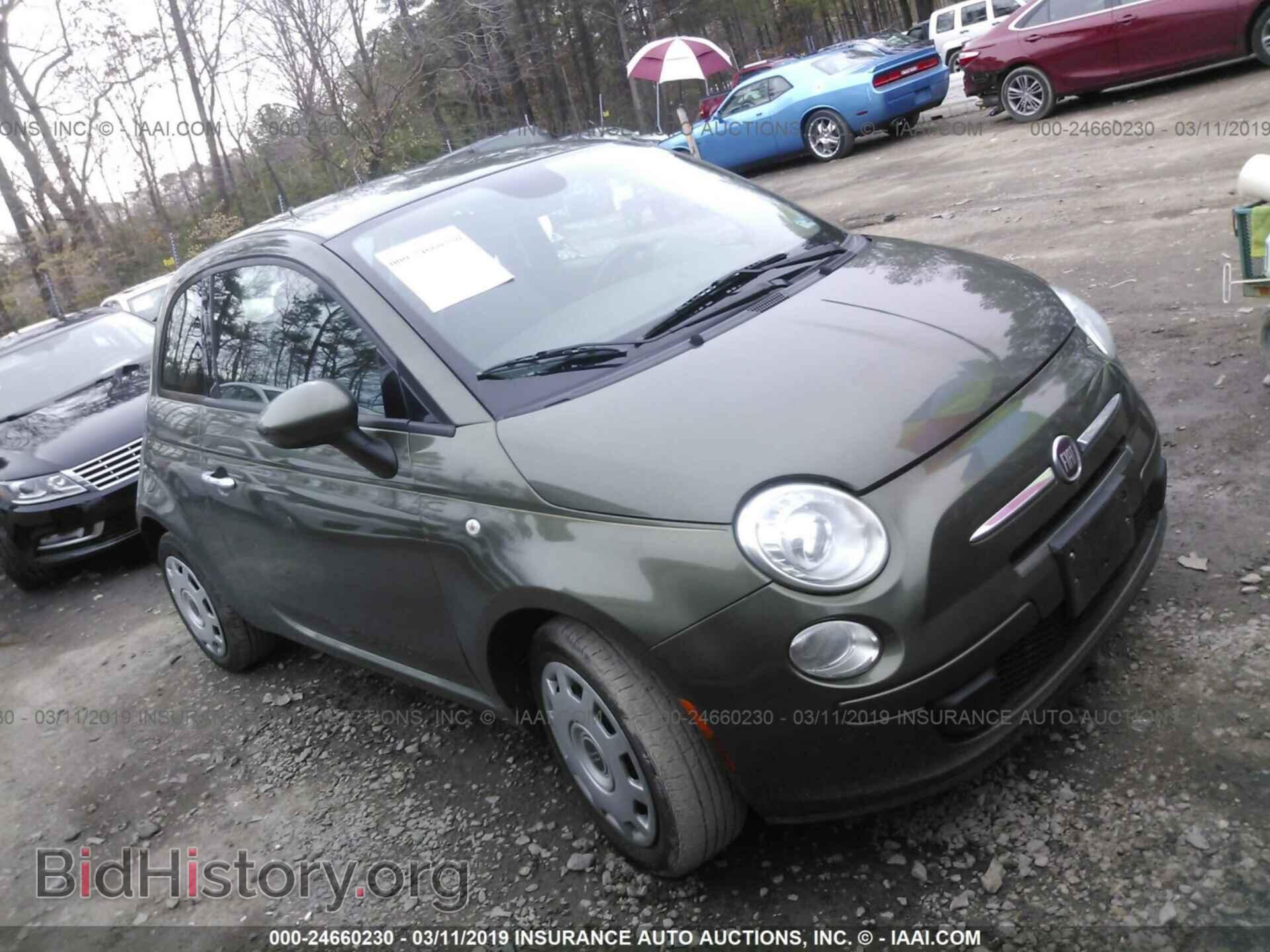 Фотография 3C3CFFAR8FT508633 - FIAT 500 2015