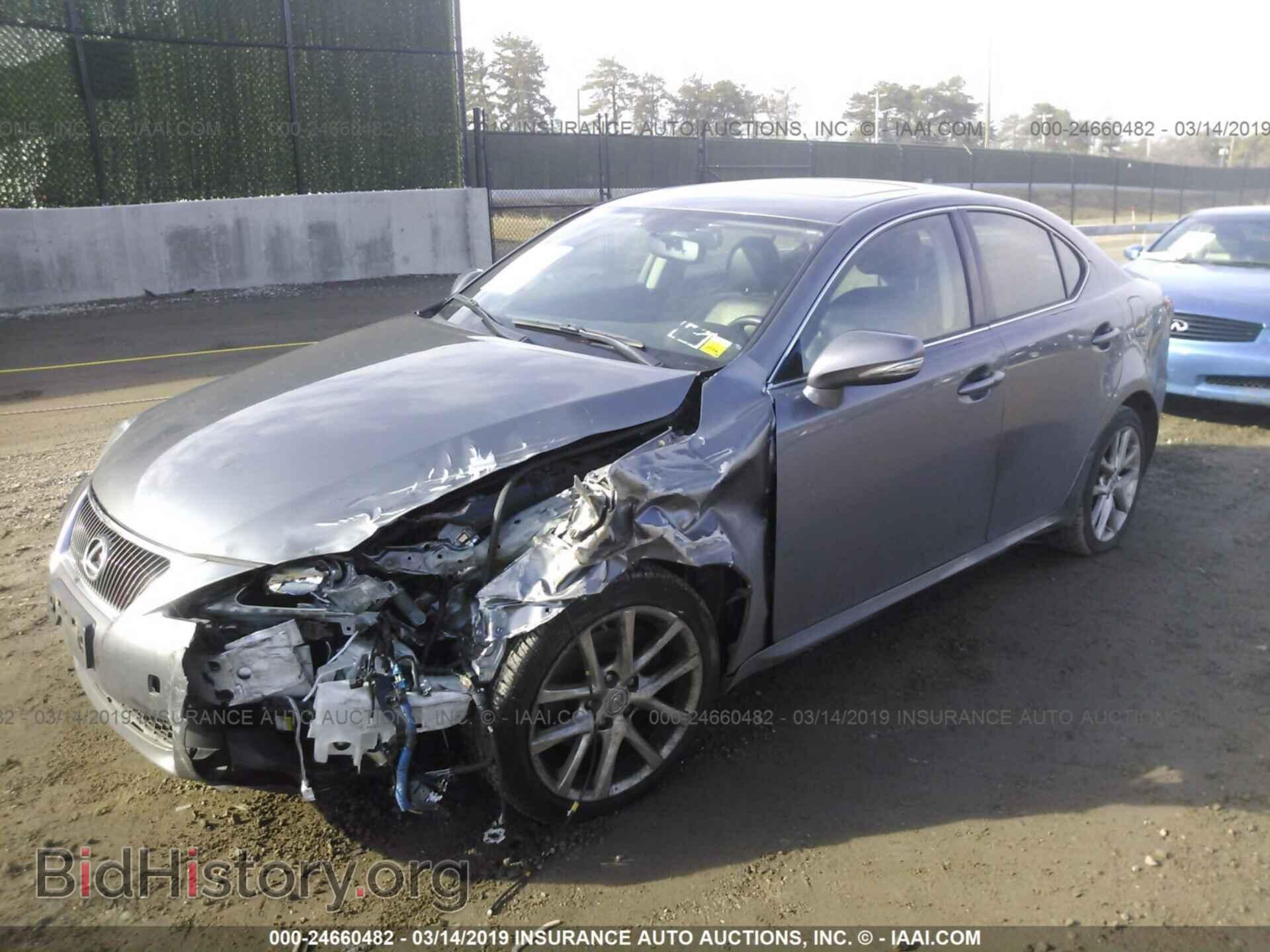 2012 LEXUS IS - VIN: JTHCF5C22C5056131 - Фото 2