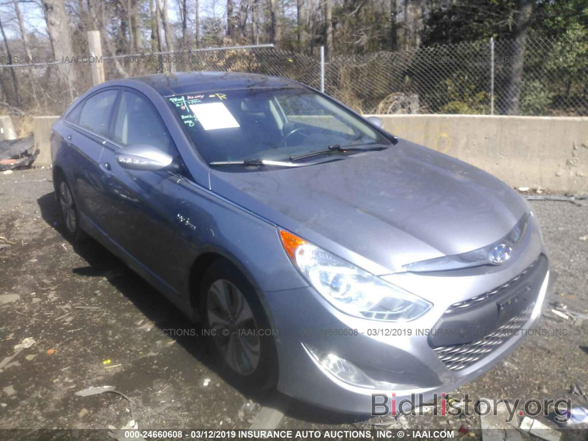 Фотография KMHEC4A42FA129443 - HYUNDAI SONATA 2015