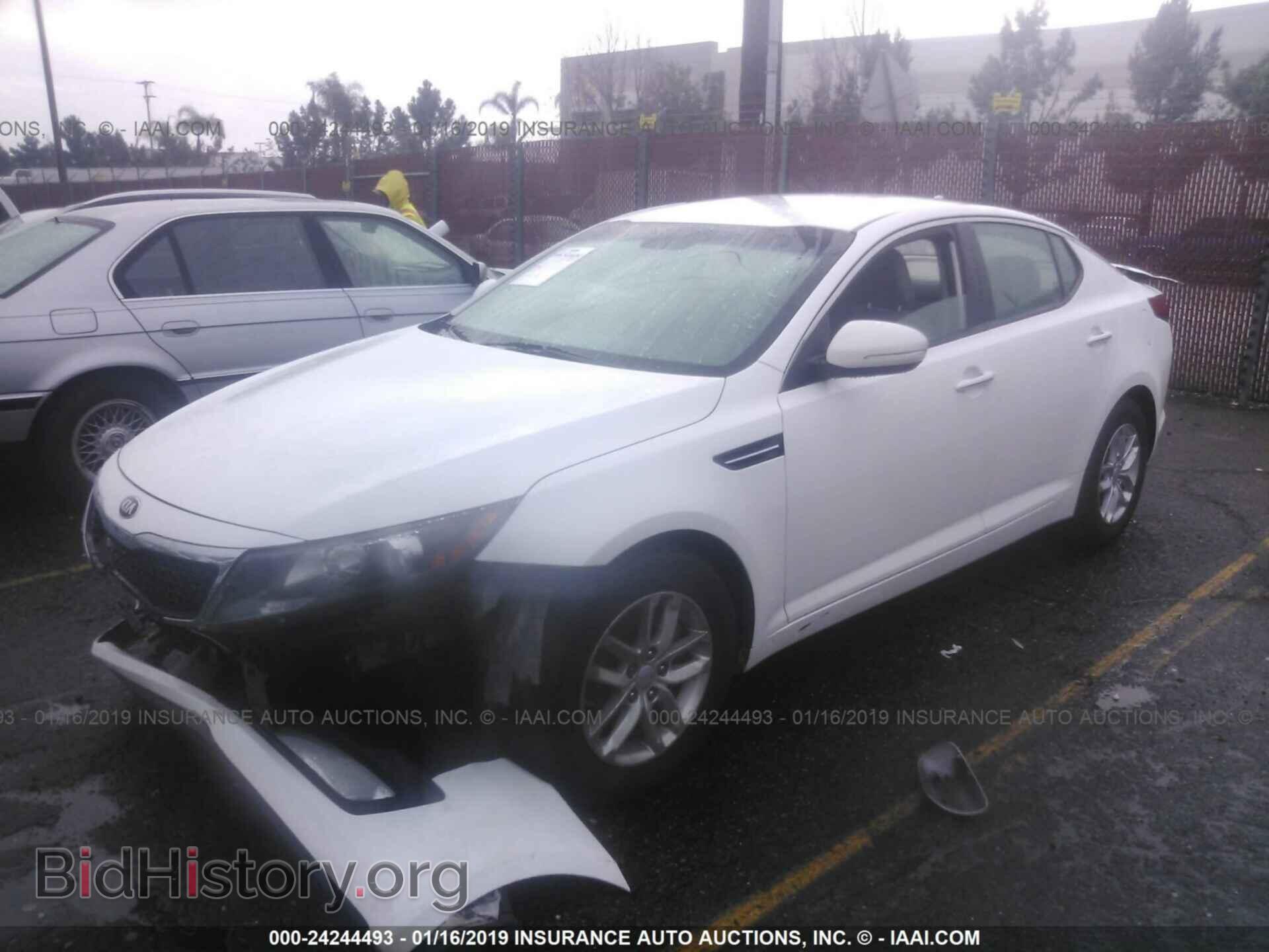 2013 KIA OPTIMA - VIN: KNAGM4A75D5375197 - Фото 2