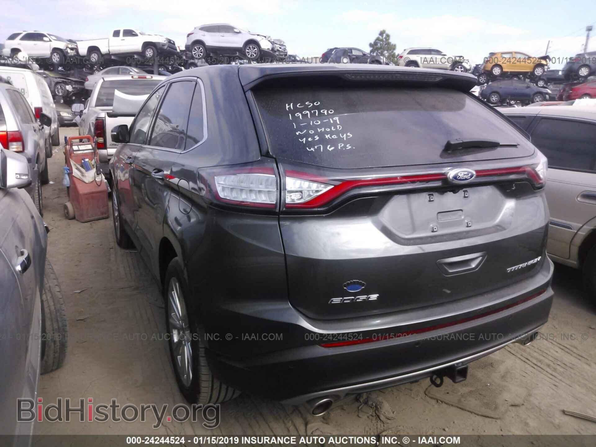 2018 FORD EDGE - VIN: 2FMPK3K80JBB77642 - Фото 3