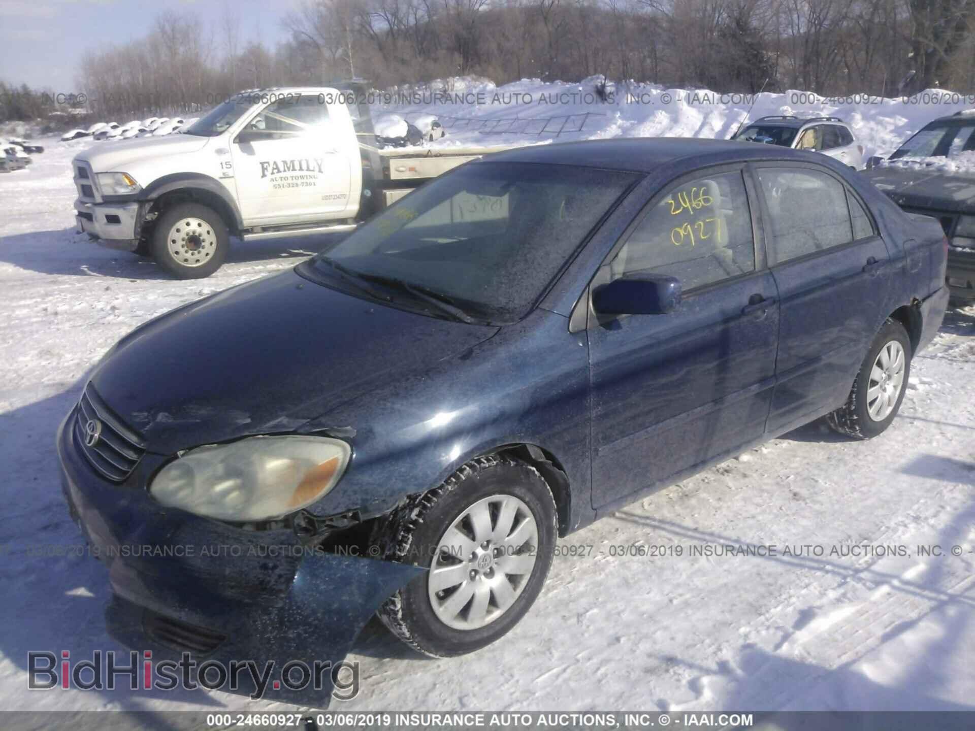 2003 TOYOTA COROLLA - VIN: 1NXBR32E53Z033559 - Фото 2