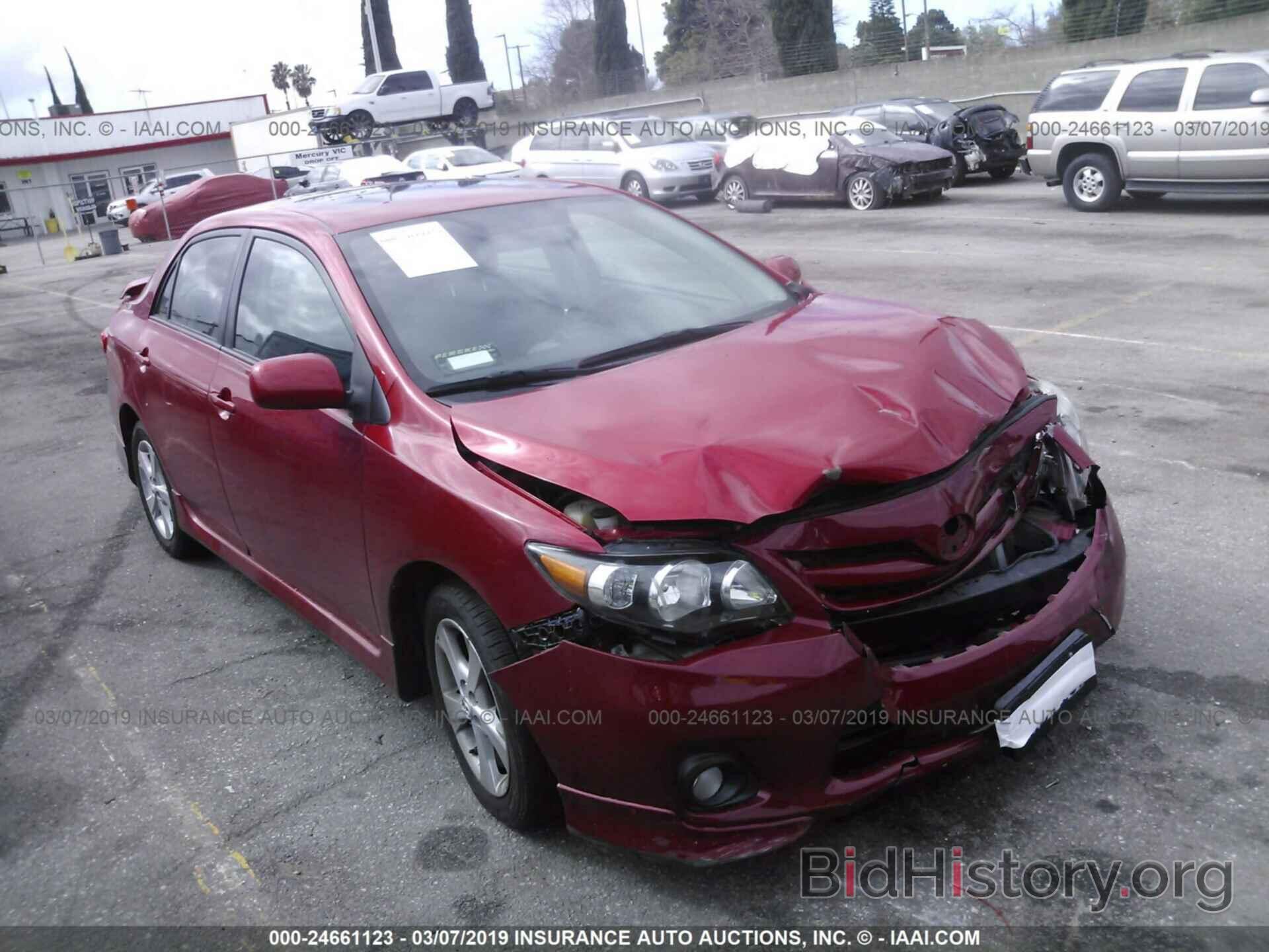 Photo 2T1BU4EE2CC817490 - TOYOTA COROLLA 2012