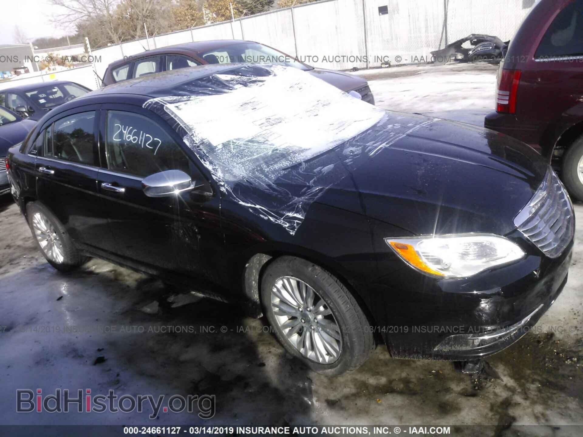 Фотография 1C3CCBCBXCN142901 - CHRYSLER 200 2012