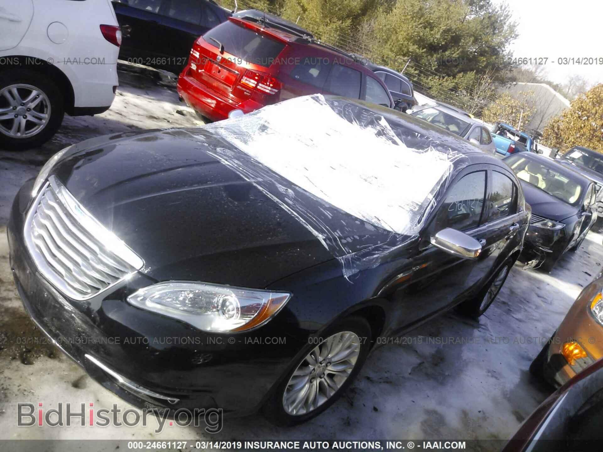 2012 CHRYSLER 200 - VIN: 1C3CCBCBXCN142901 - Фото 2