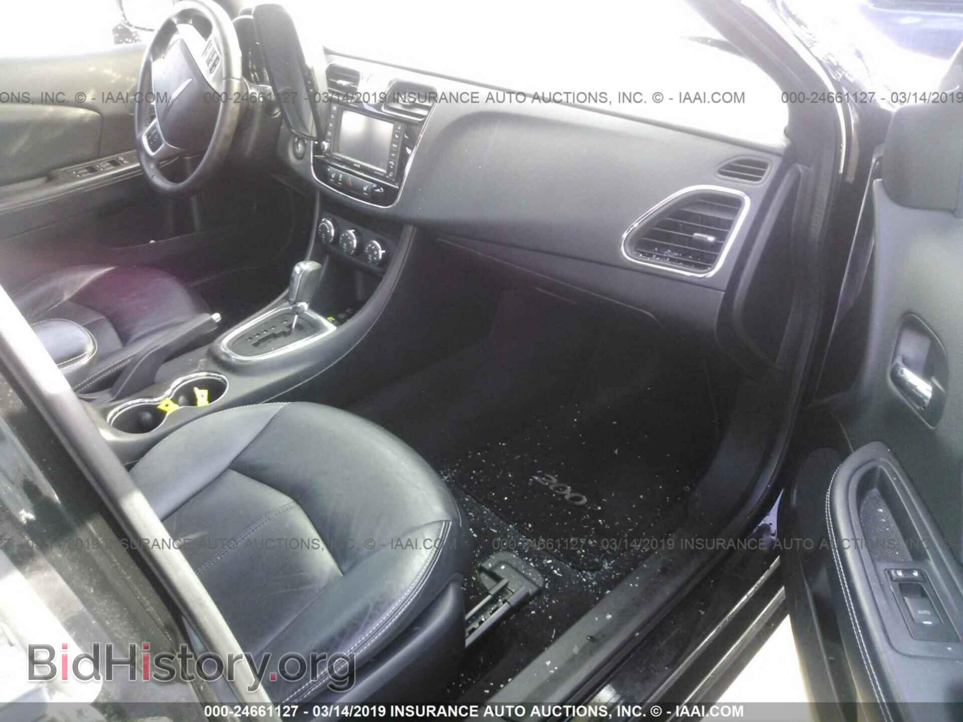 2012 CHRYSLER 200 - VIN: 1C3CCBCBXCN142901 - Фото 5