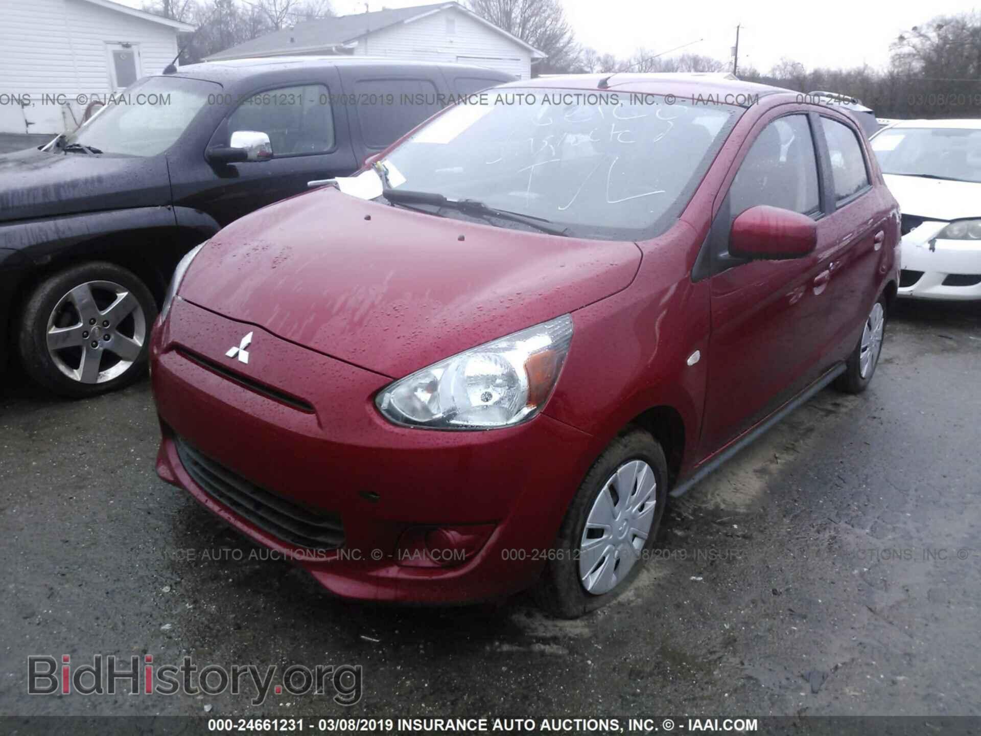 2014 MITSUBISHI MIRAGE - VIN: ML32A3HJ6EH023086 - Фото 2