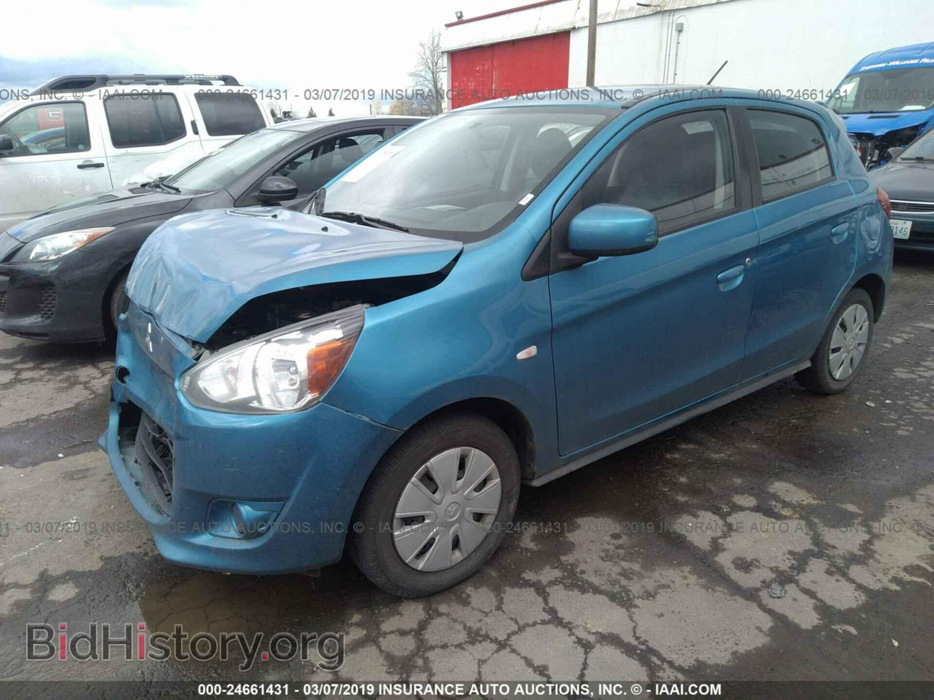 2015 MITSUBISHI MIRAGE - VIN: ML32A3HJ3FH032720 - Фото 2