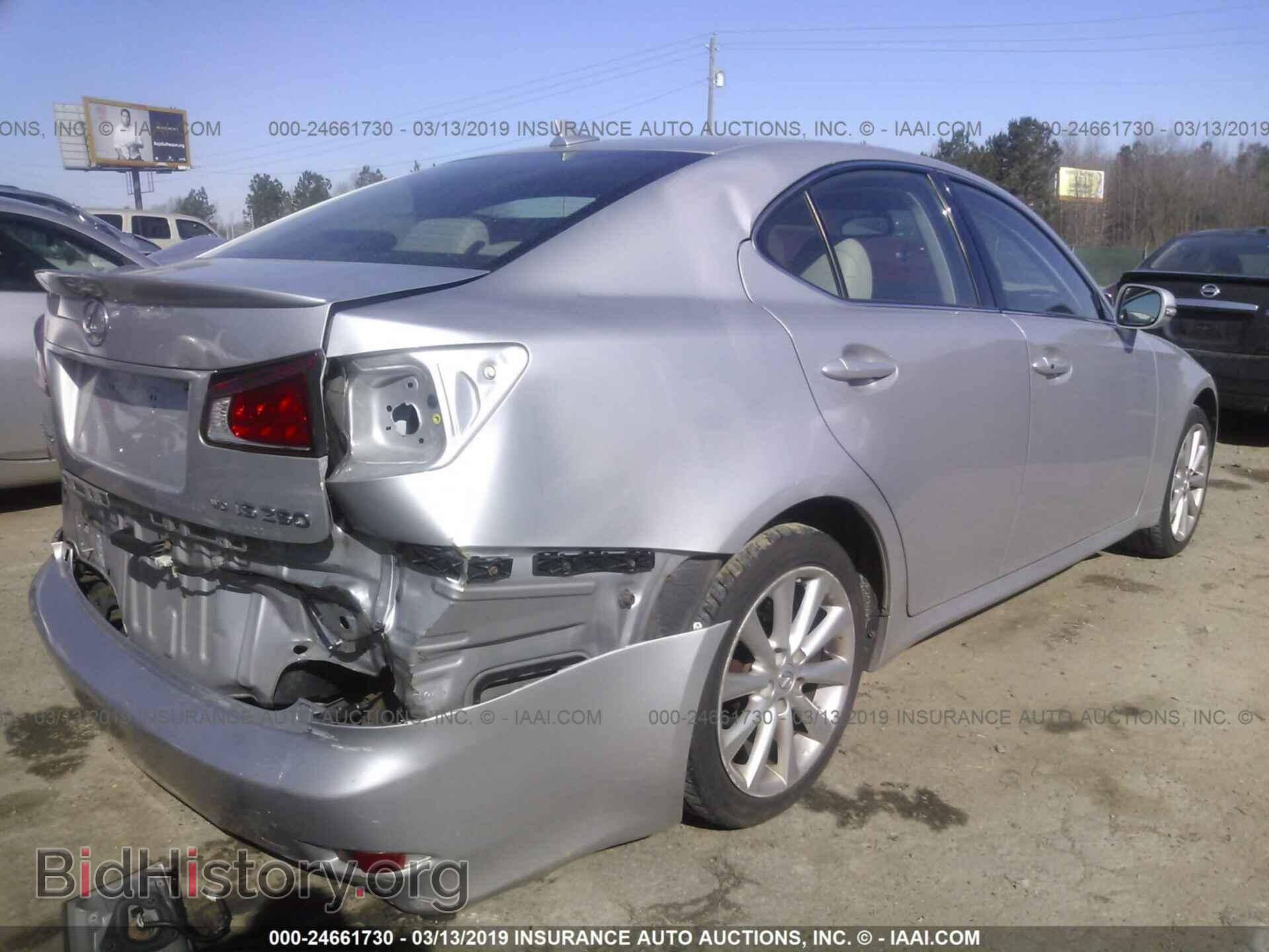 2009 LEXUS IS - VIN: JTHCK262495030256 - Фото 4