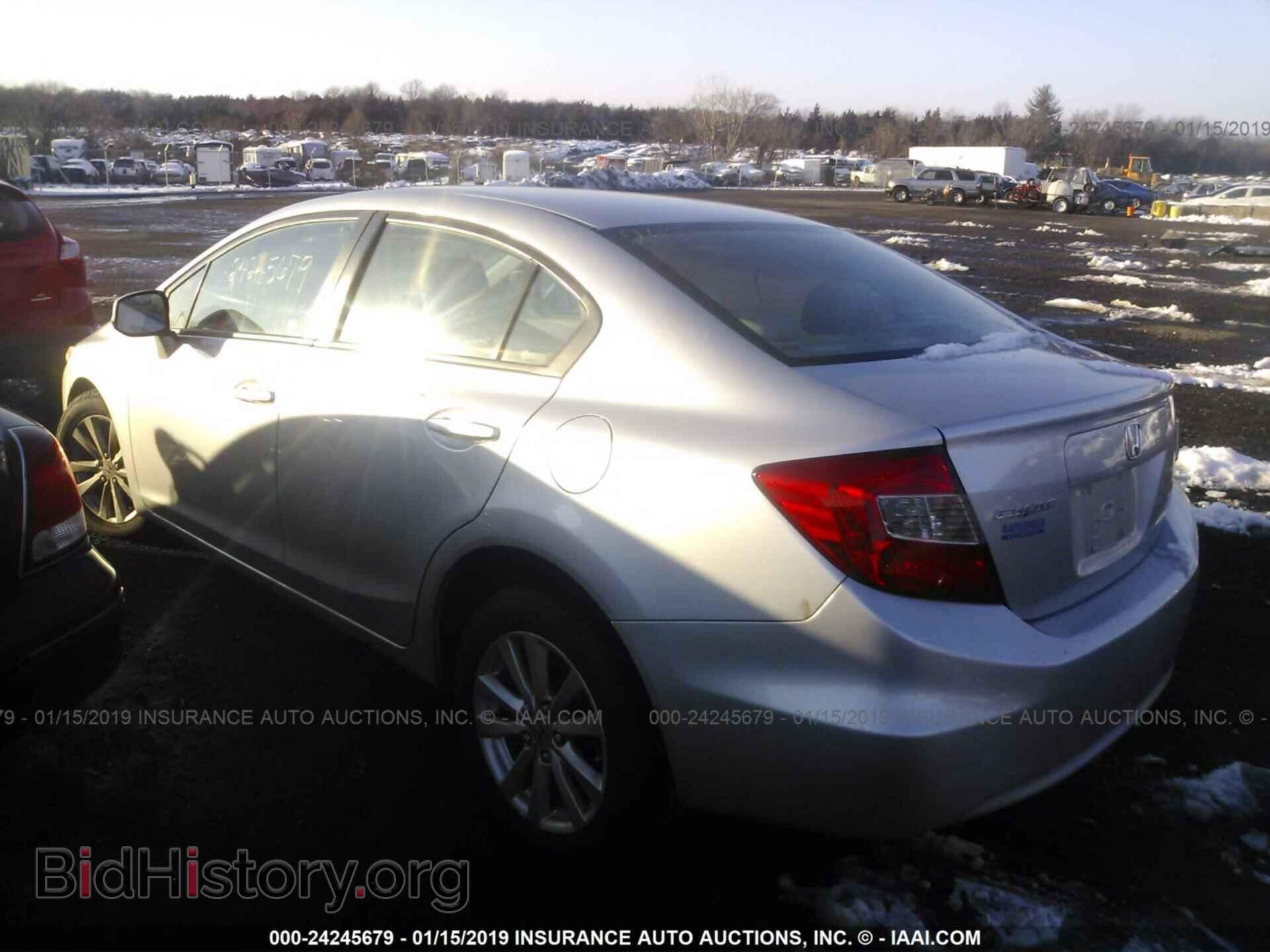 2012 HONDA CIVIC - VIN: 19XFB2F80CE339477 - Фото 3