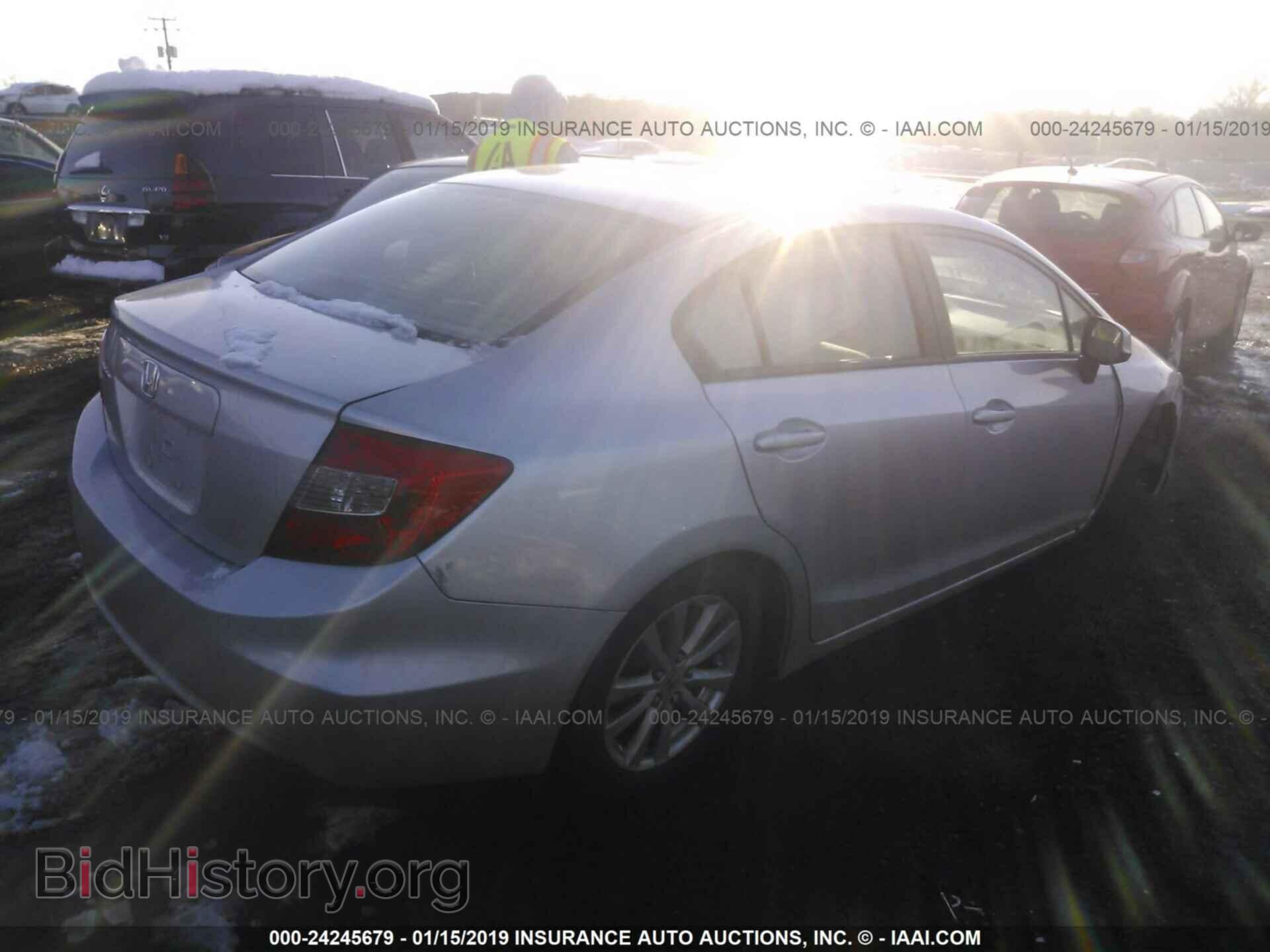 2012 HONDA CIVIC - VIN: 19XFB2F80CE339477 - Фото 4