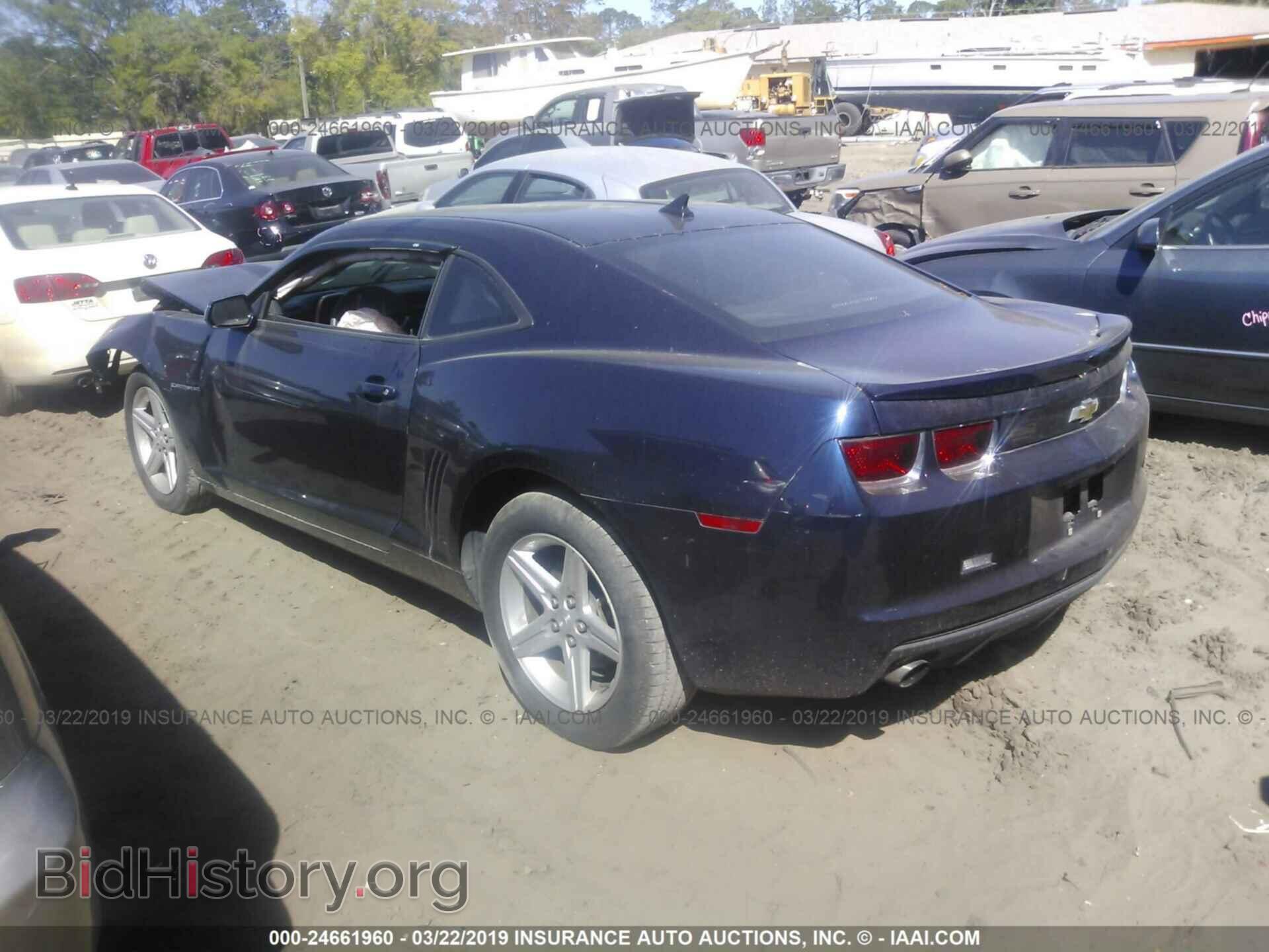 2012 CHEVROLET CAMARO - VIN: 2G1FB1E39C9172818 - Фото 3
