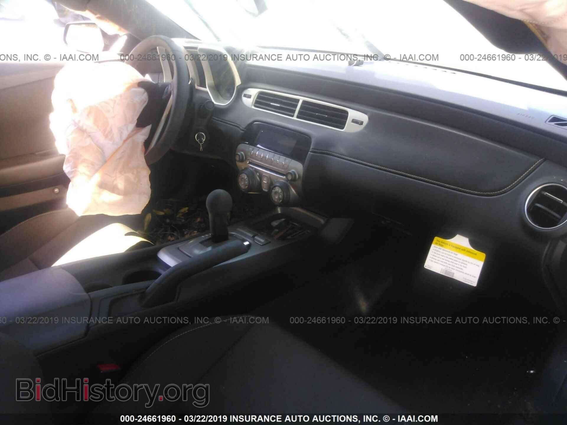 2012 CHEVROLET CAMARO - VIN: 2G1FB1E39C9172818 - Фото 5