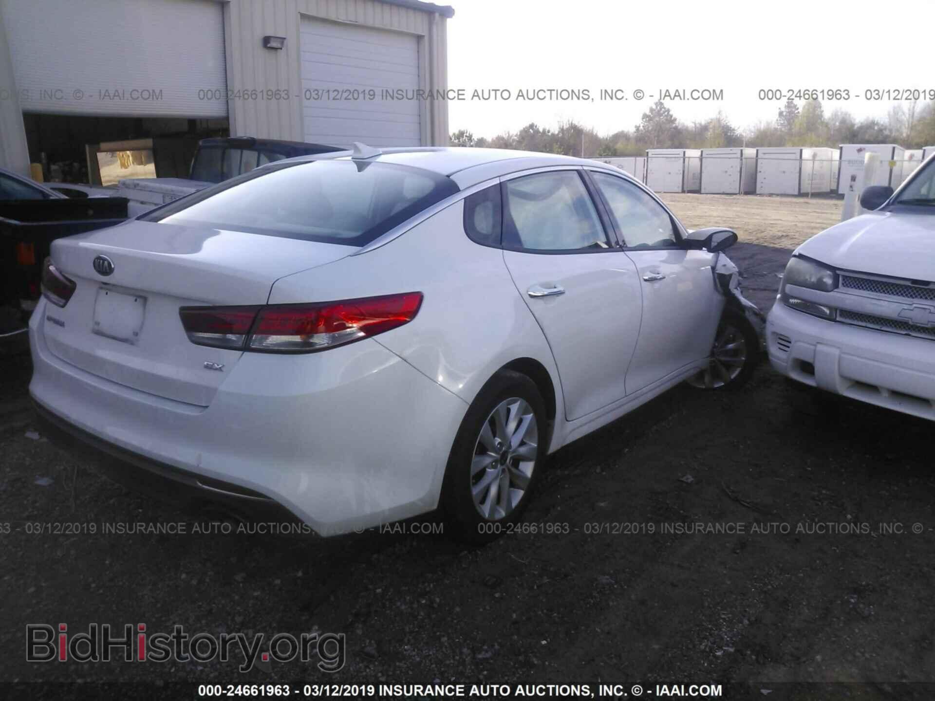 2016 KIA OPTIMA - VIN: 5XXGU4L31GG068509 - Фото 4