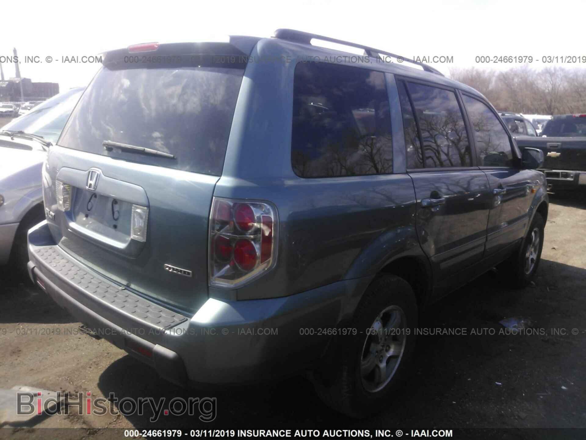 2006 HONDA PILOT - VIN: 2HKYF18486H542926 - Фото 4