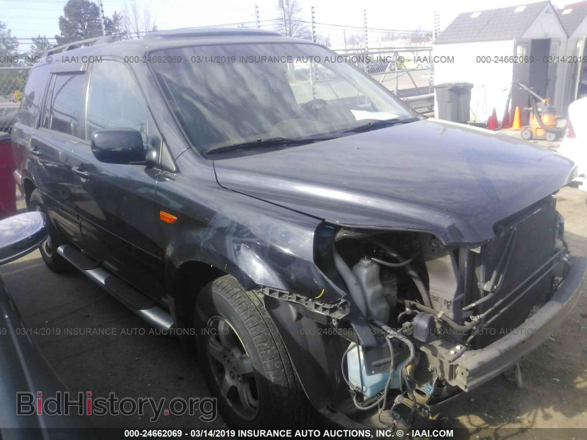 Photo 5FNYF28646B002589 - HONDA PILOT 2006