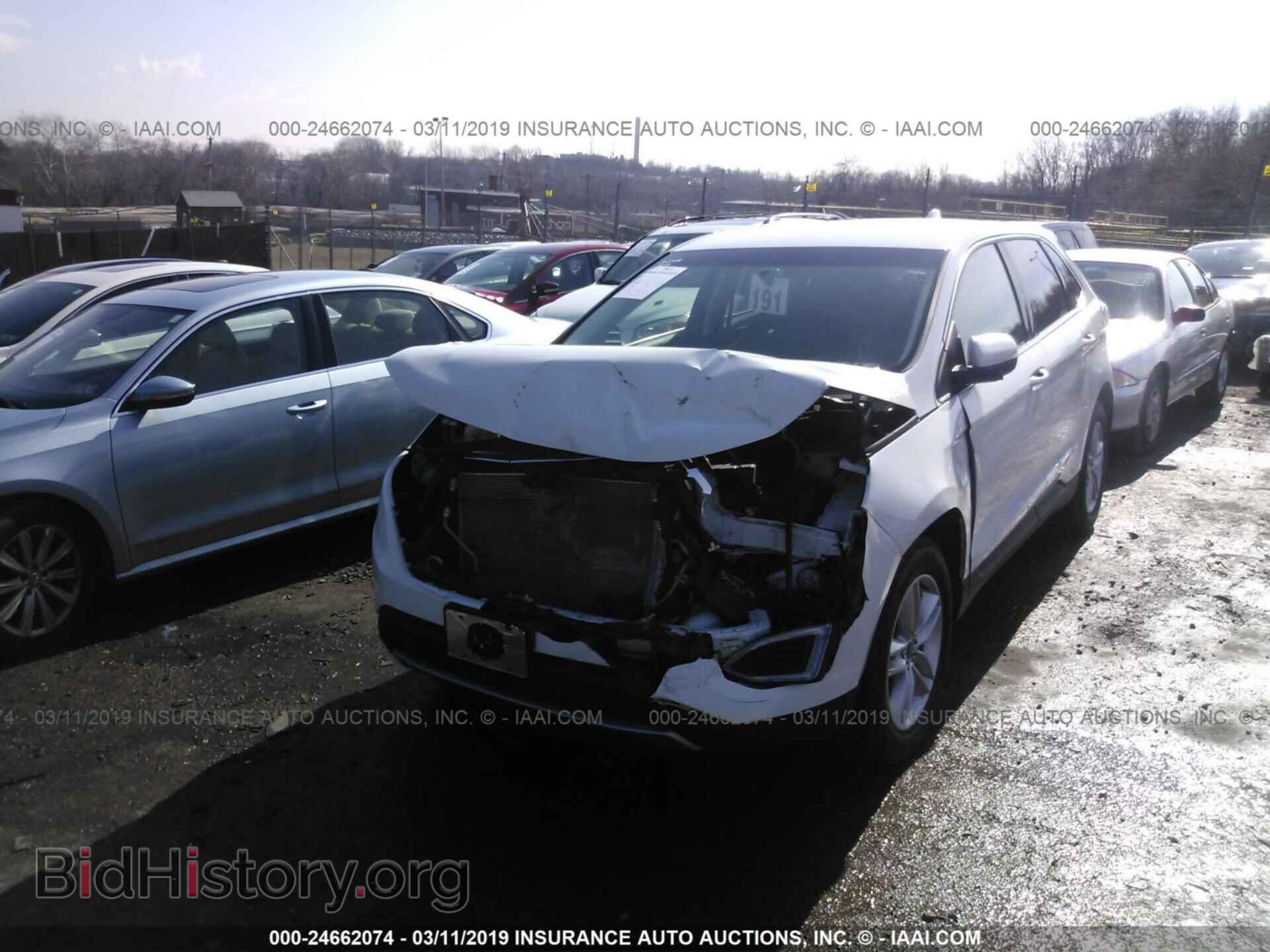 2016 FORD EDGE - VIN: 2FMPK4J94GBB73649 - Фото 2