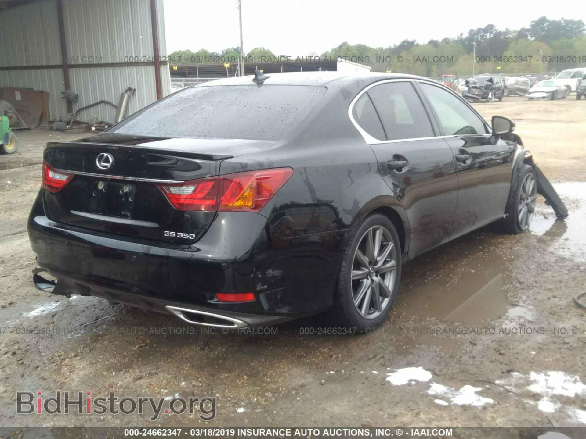 2013 LEXUS GS - VIN: JTHBE1BL2D5026386 - Фото 4