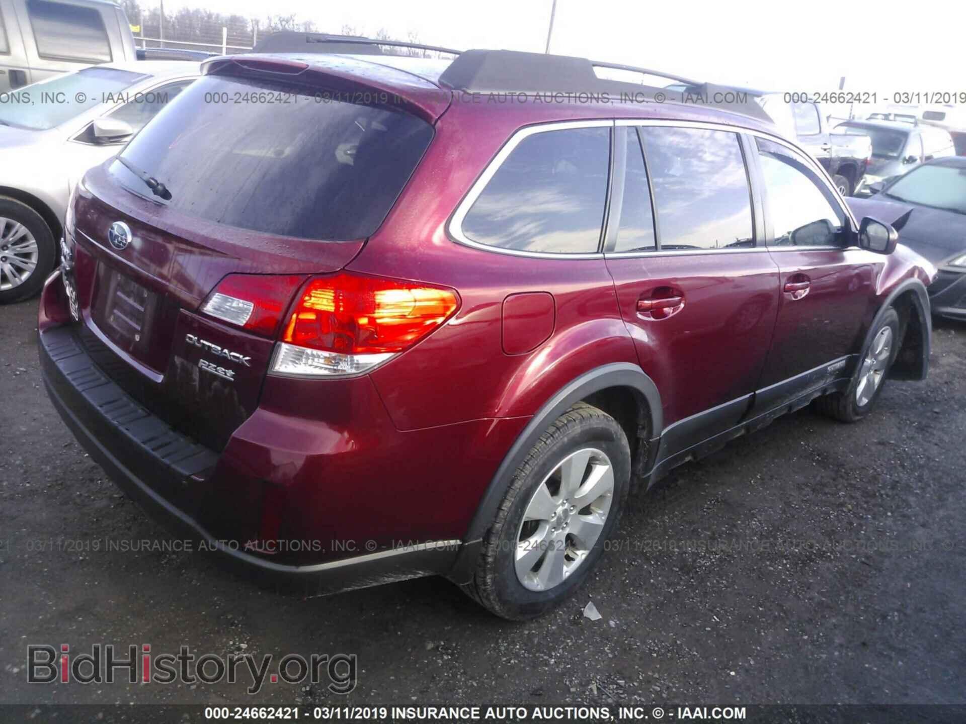 2012 SUBARU OUTBACK - VIN: 4S4BRBGC8C3244441 - Фото 4